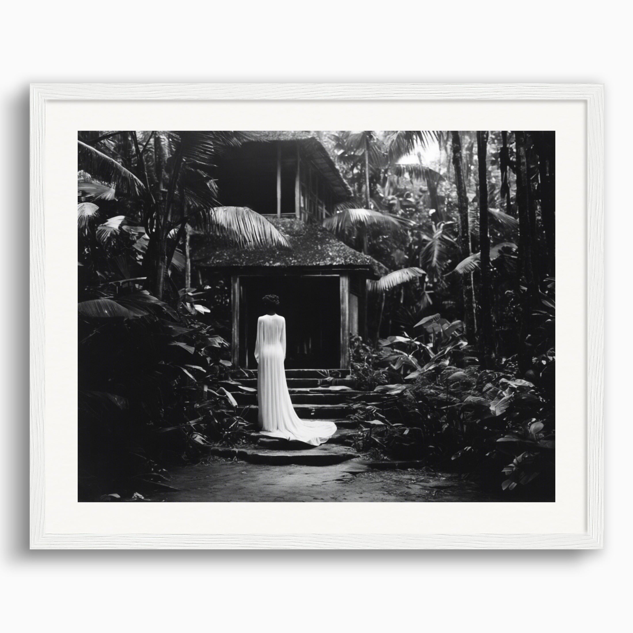 Poster: XXth century american pictorialist and romantic photography of the 20th century, black and white,