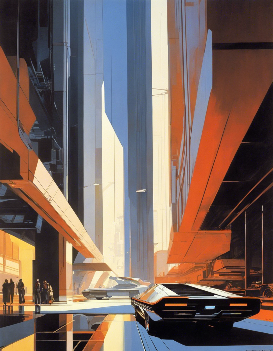 Moderne Amerikaanse industriële vormgeving - Poster