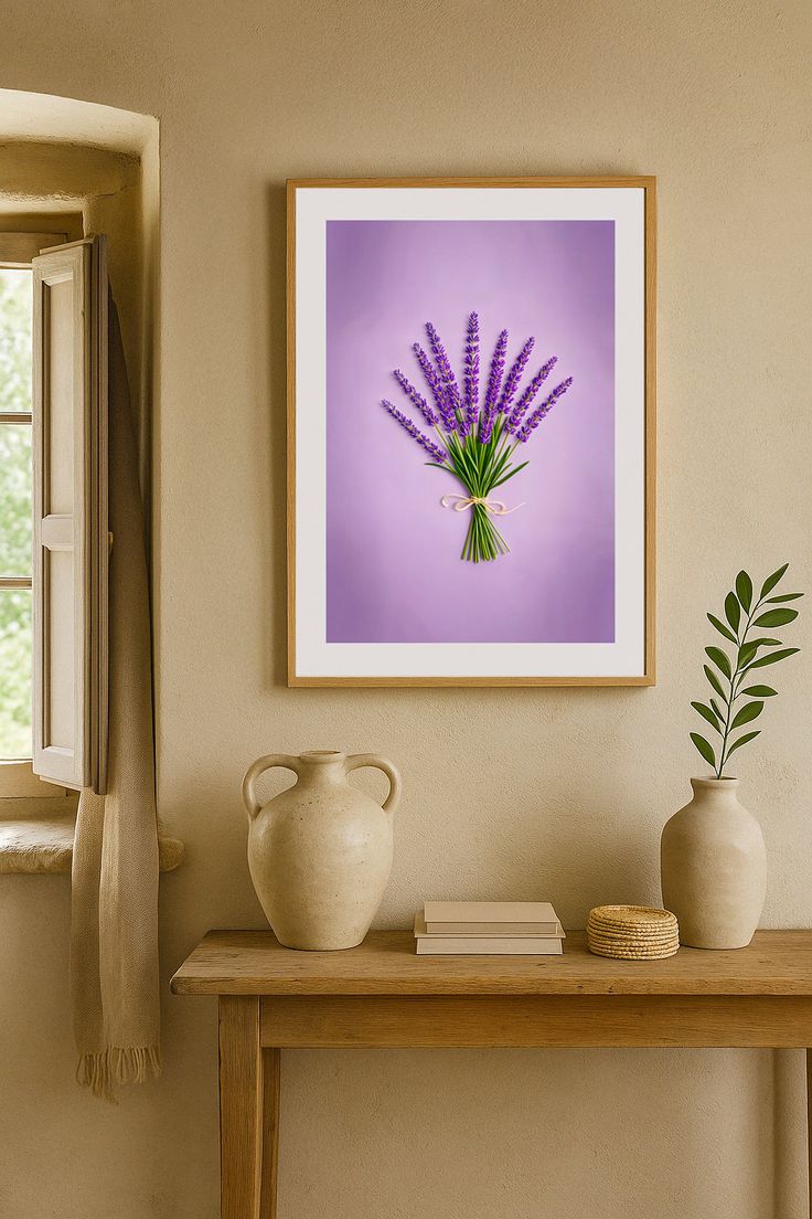 Lavendel uit de Provence - Poster