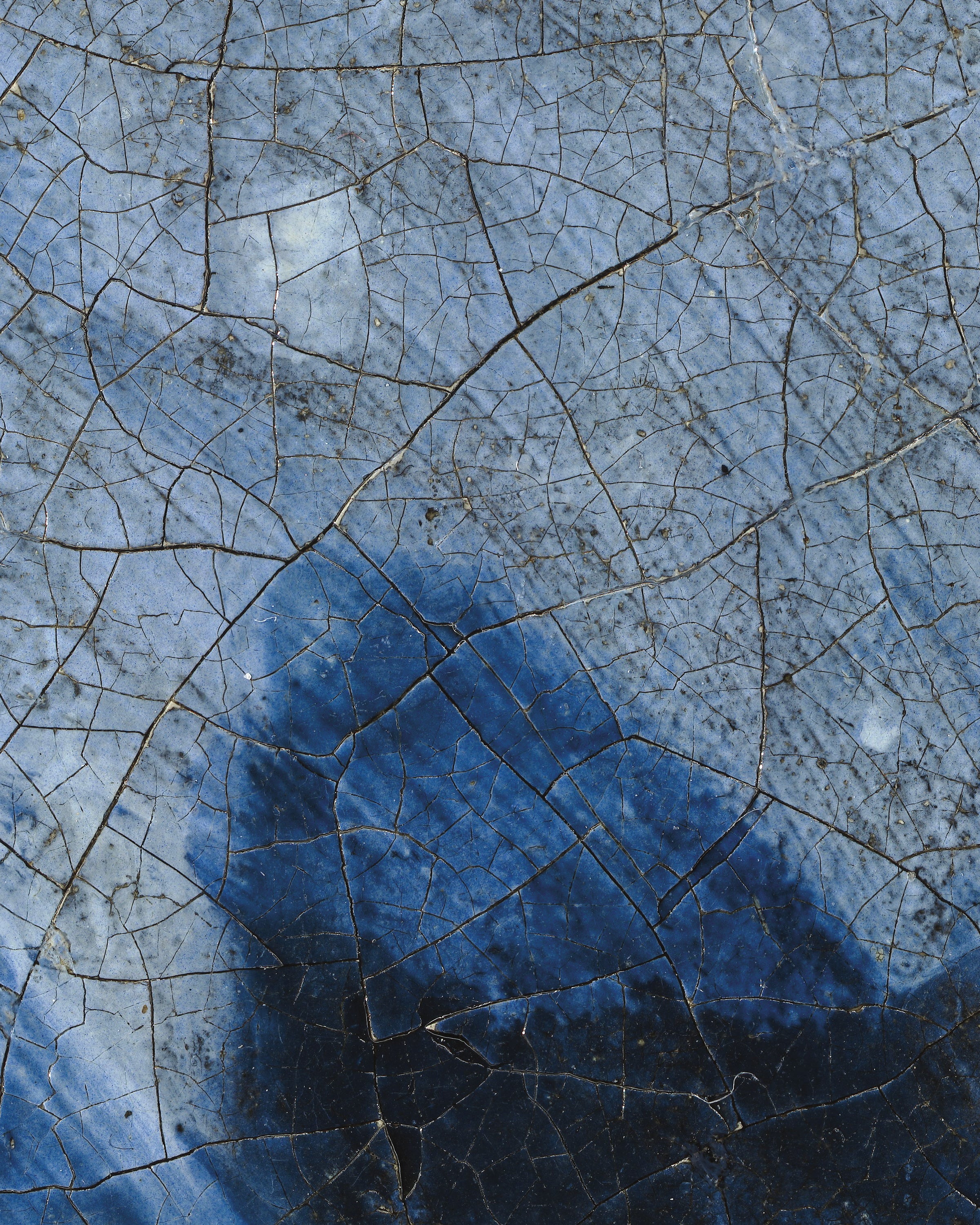 De Tulband: Vermeer Ultramarijn Detail Poster