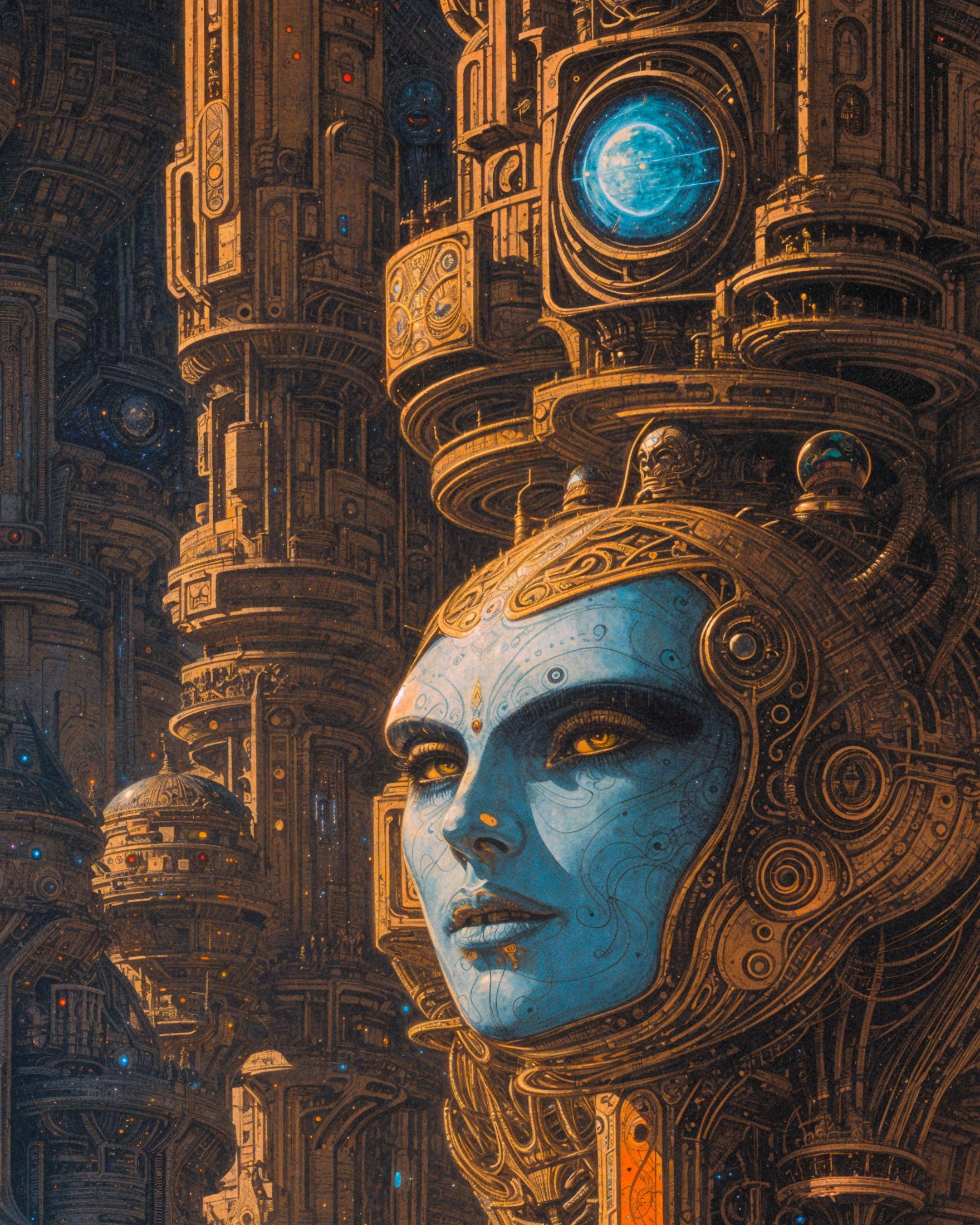 Métal Hurlant art piece