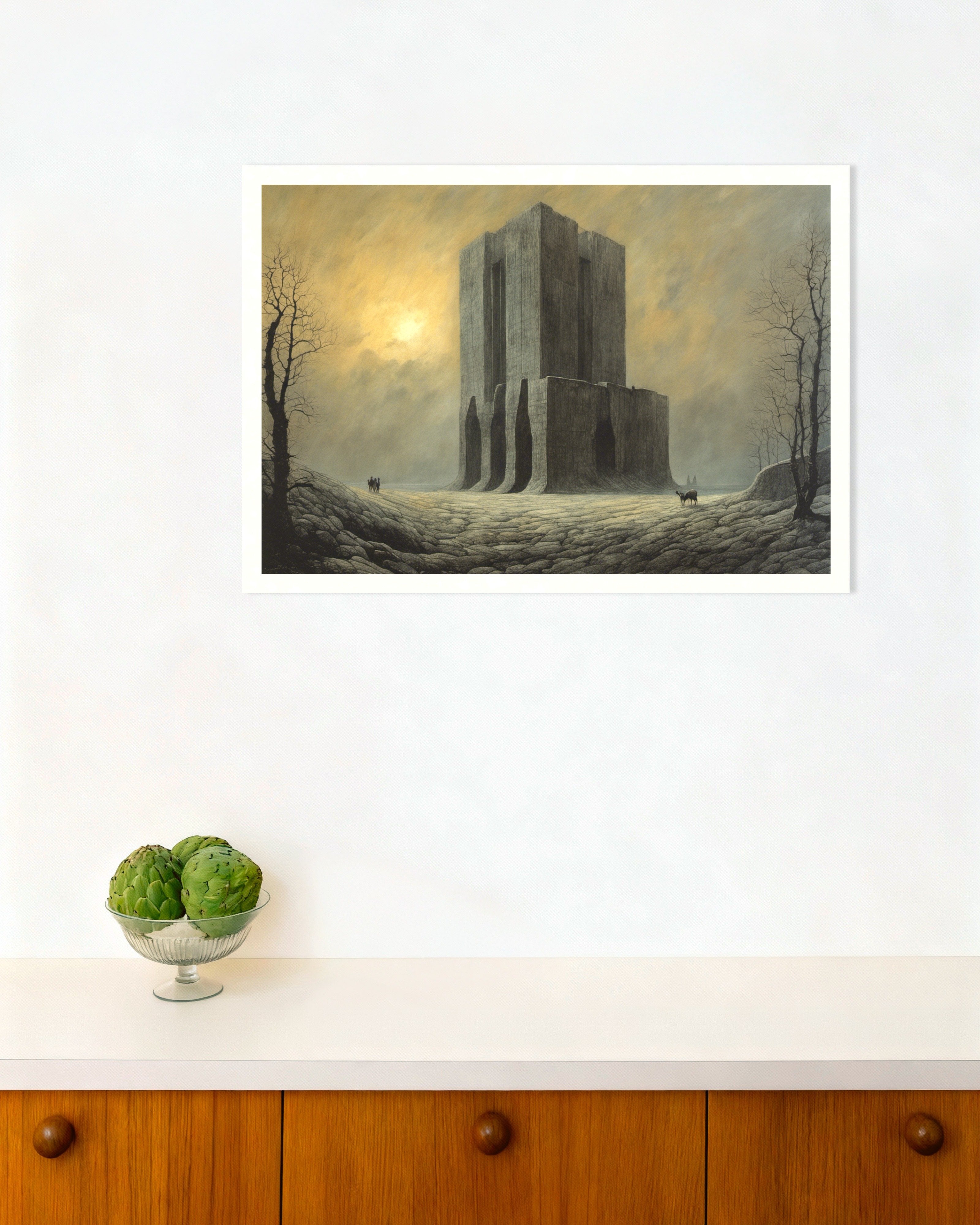 Poster of Atmospheric, dark and mystical, The prison - Poster