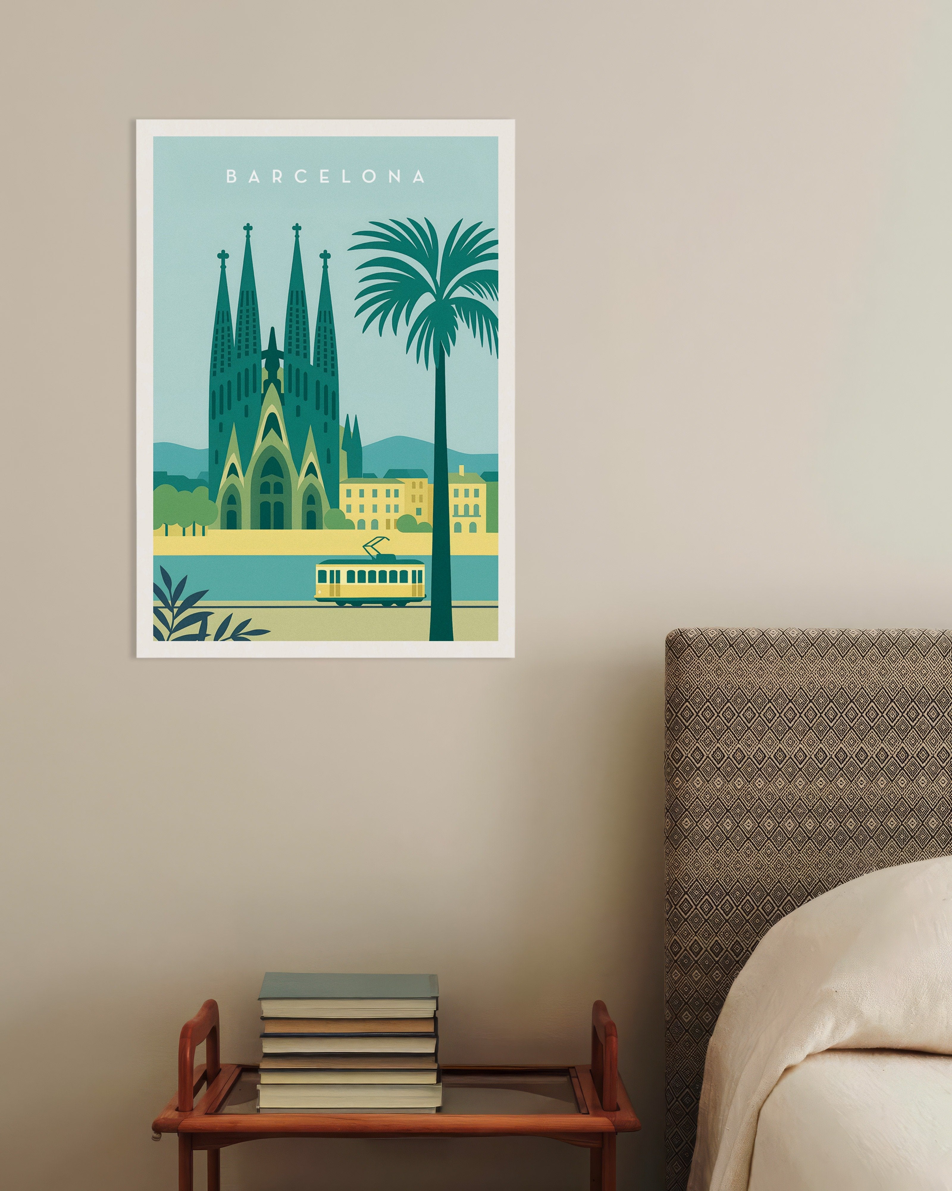 Poster of Barcelona Sagrada Família Wall Art Print