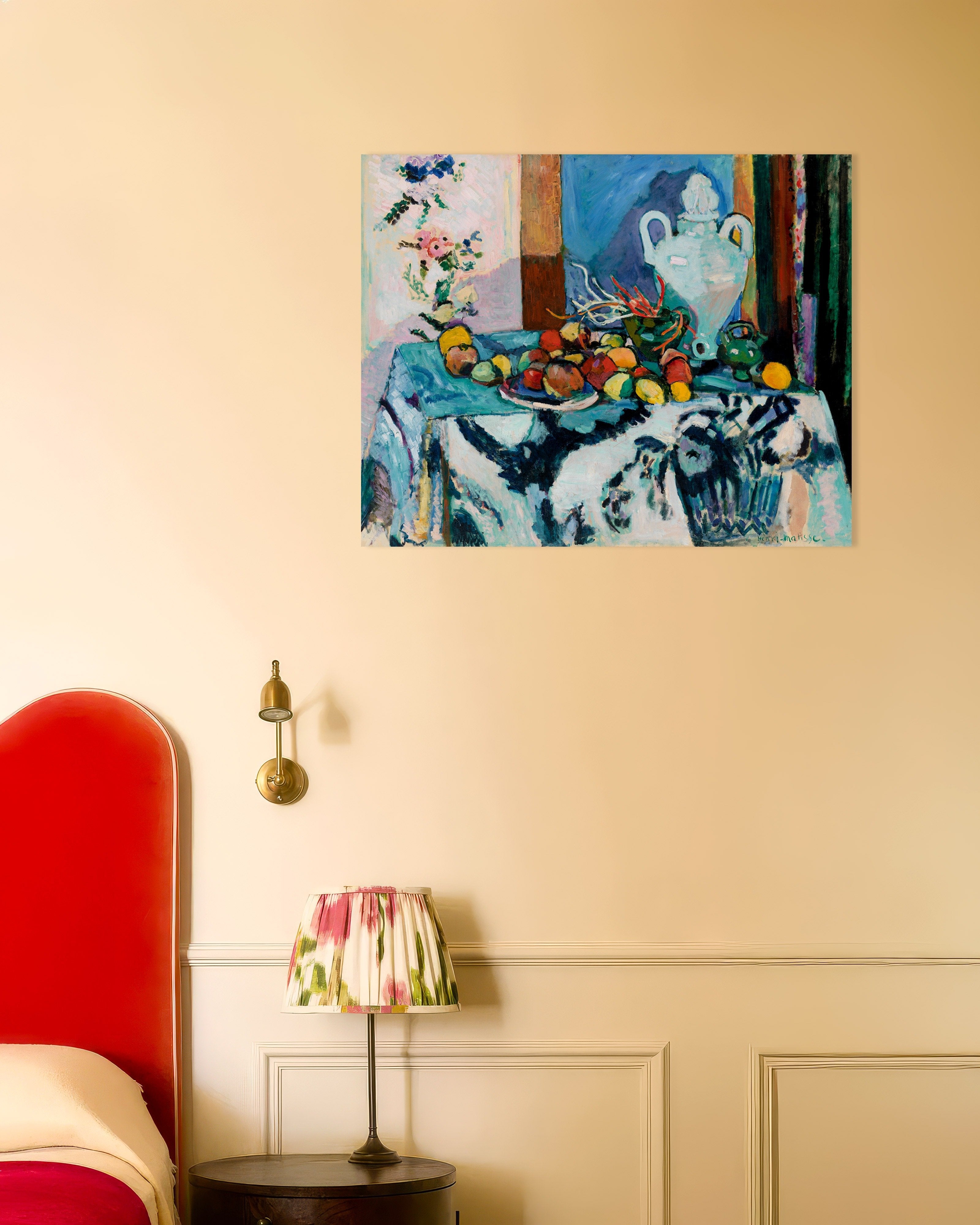 Poster of Blue Still Life (1907) by Henri Matisse