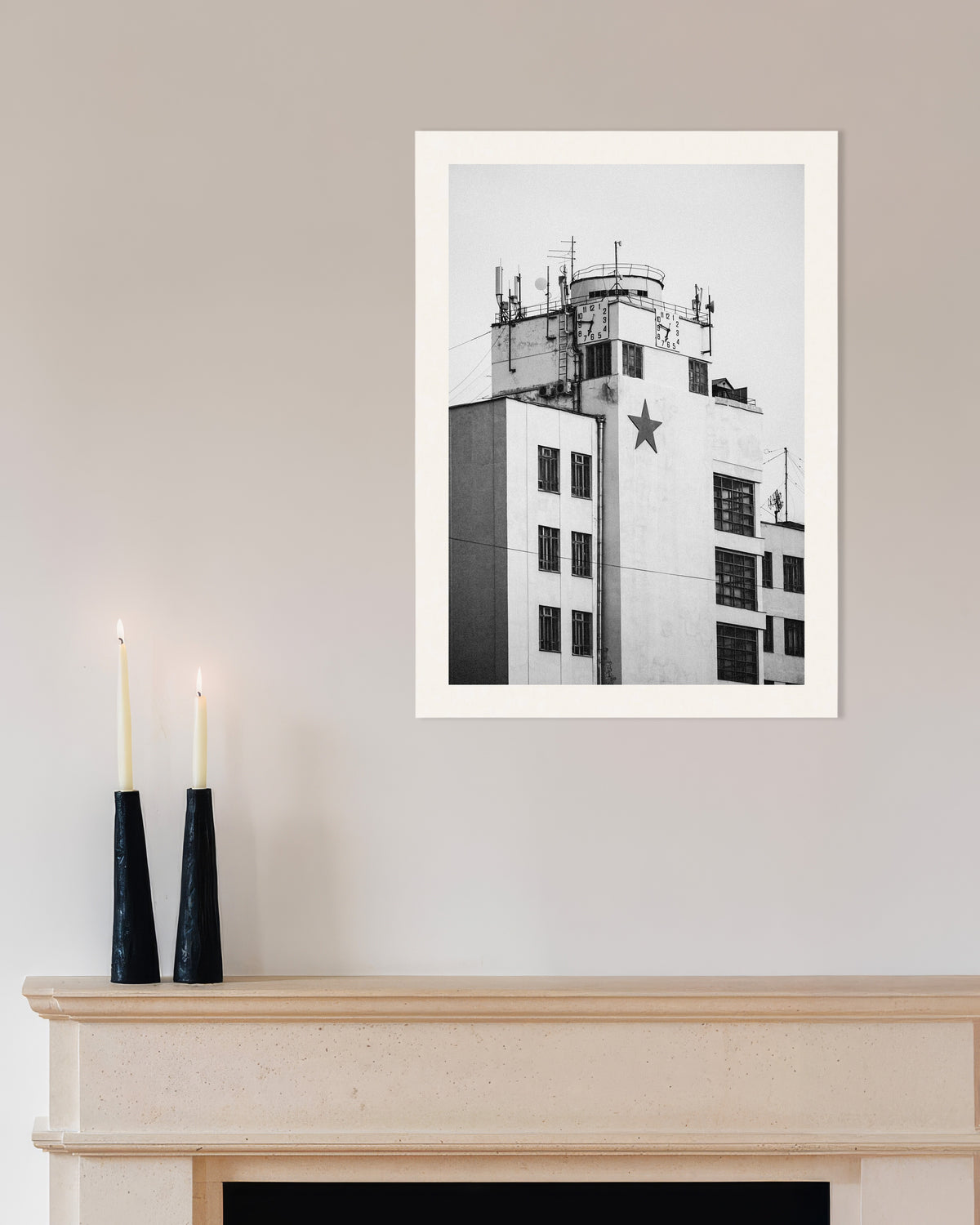 Poster ‘Klokkentoren met een ster’