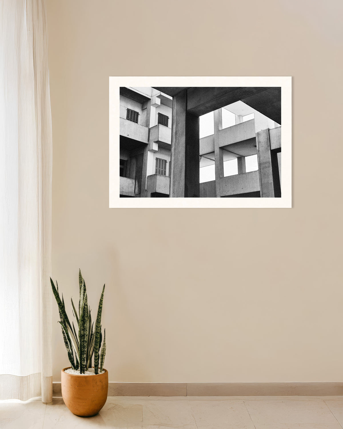 Poster ‘Betonnen kozijnen en luiken’