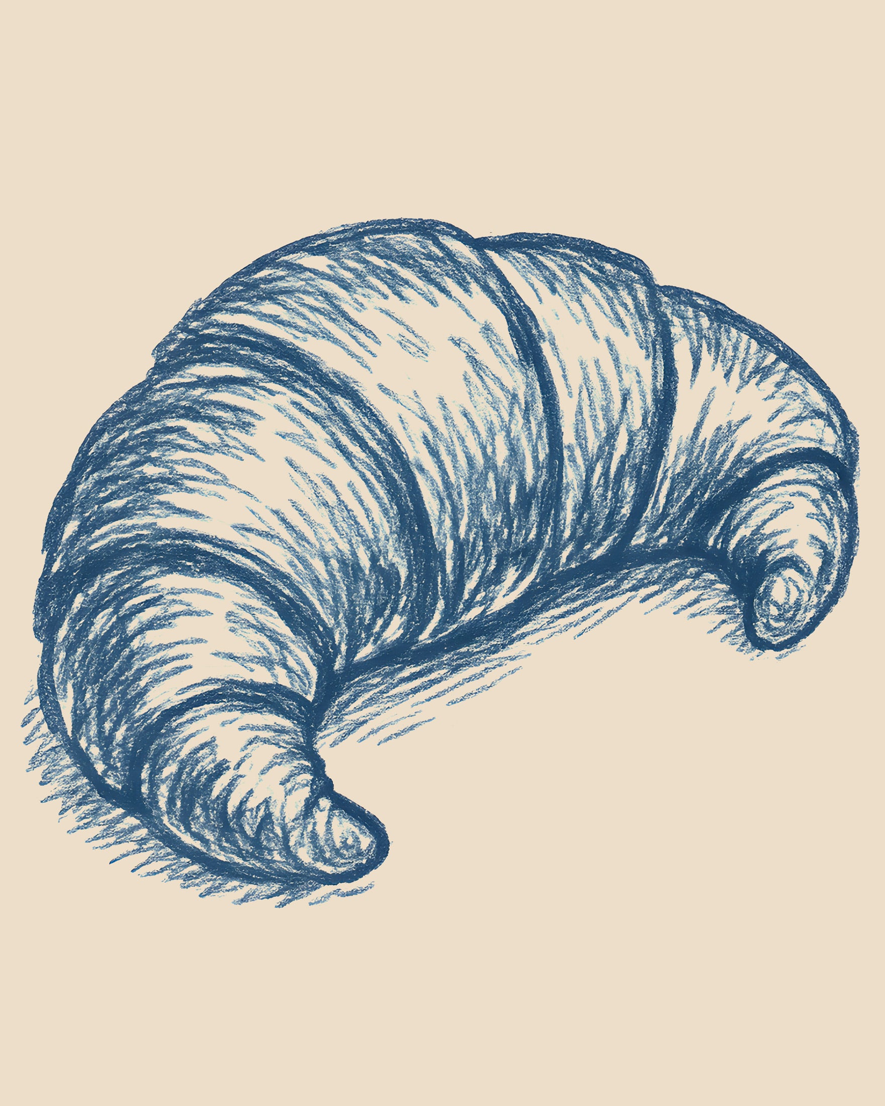 Bakkerij Poster - Croissant