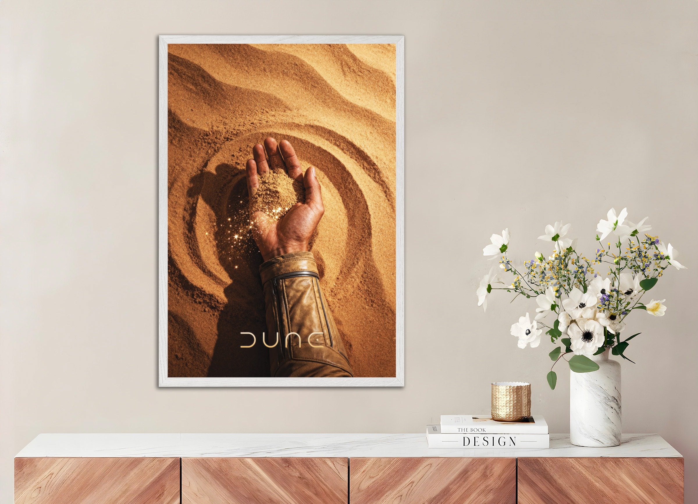 Desert Hand Poster, Dune, Sci-Fi Zand Poster
