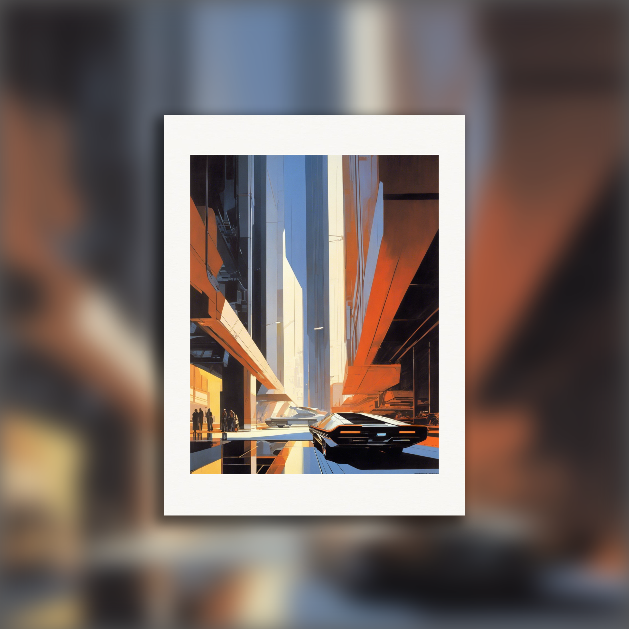 Moderne Amerikaanse industriële vormgeving - Poster