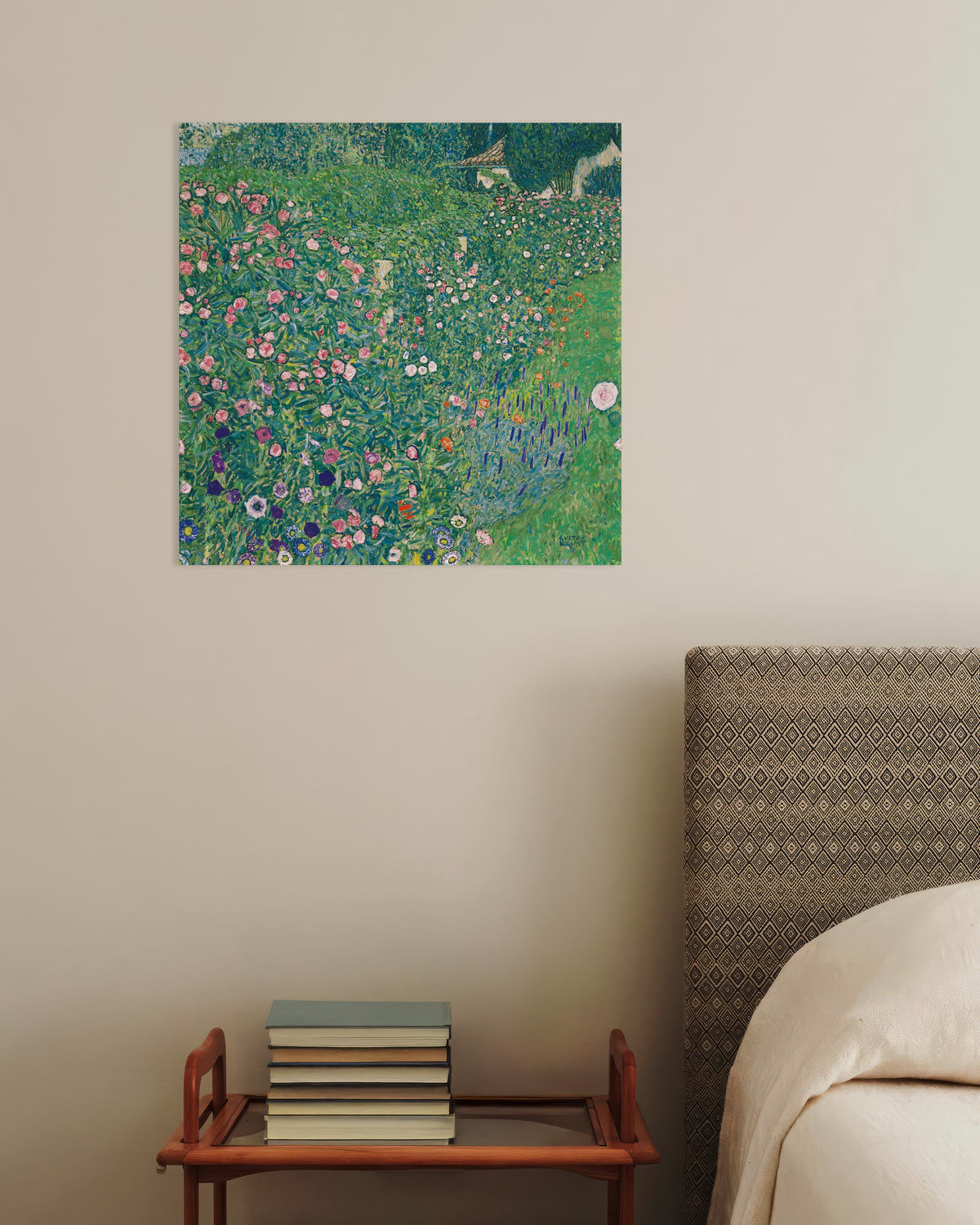 Poster Italiaans tuinlandschap (1913) van Gustav Klimt