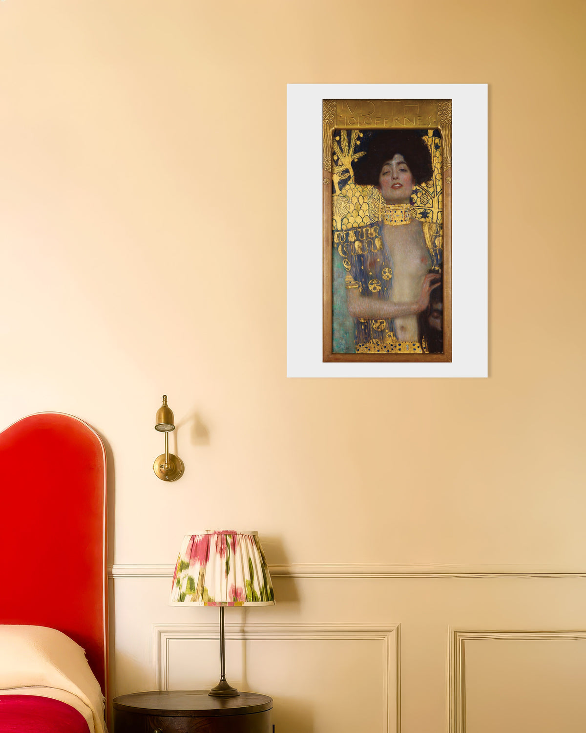 Poster Judith I (1901) van Gustav Klimt