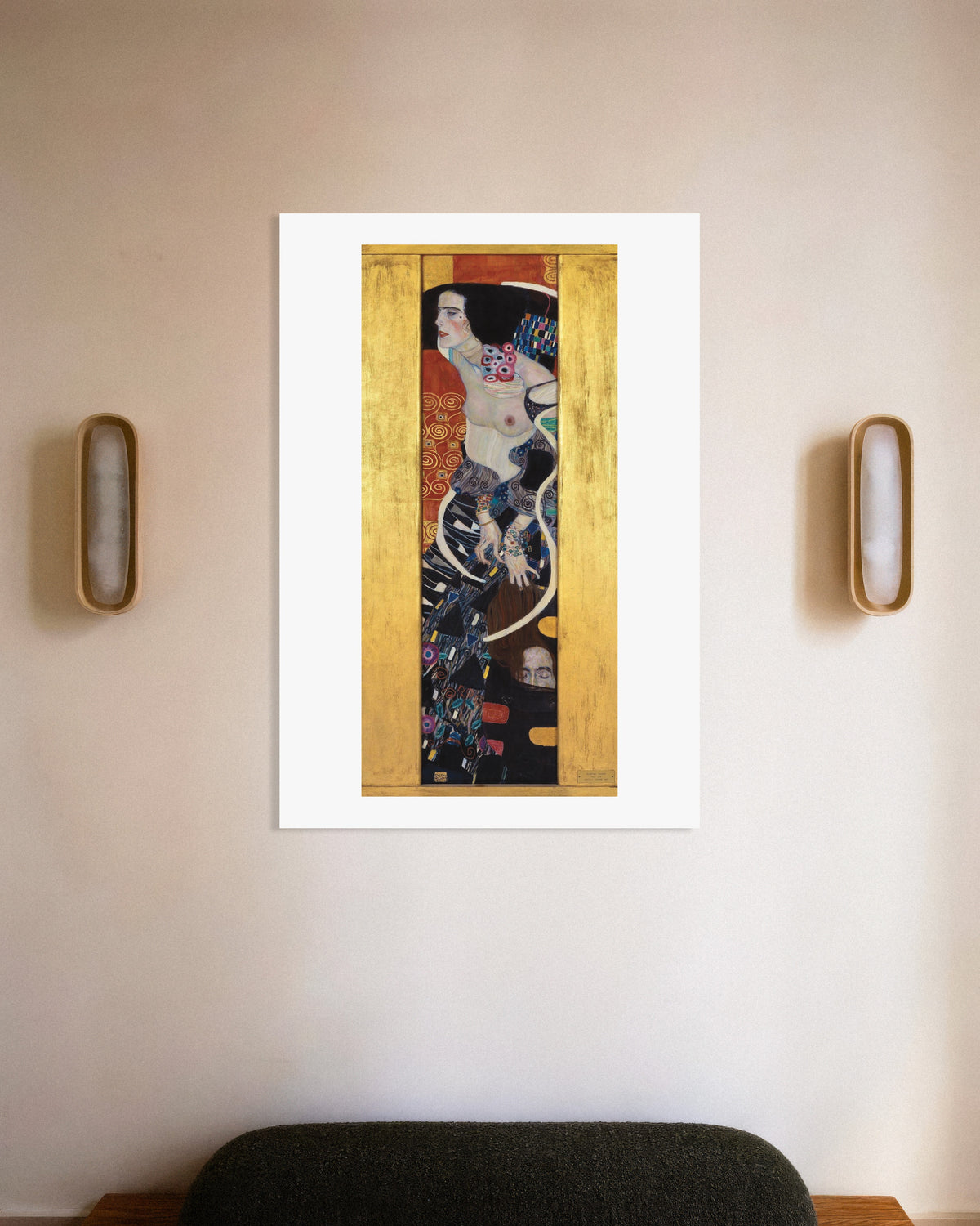 Poster Judith II (1909) van Gustav Klimt