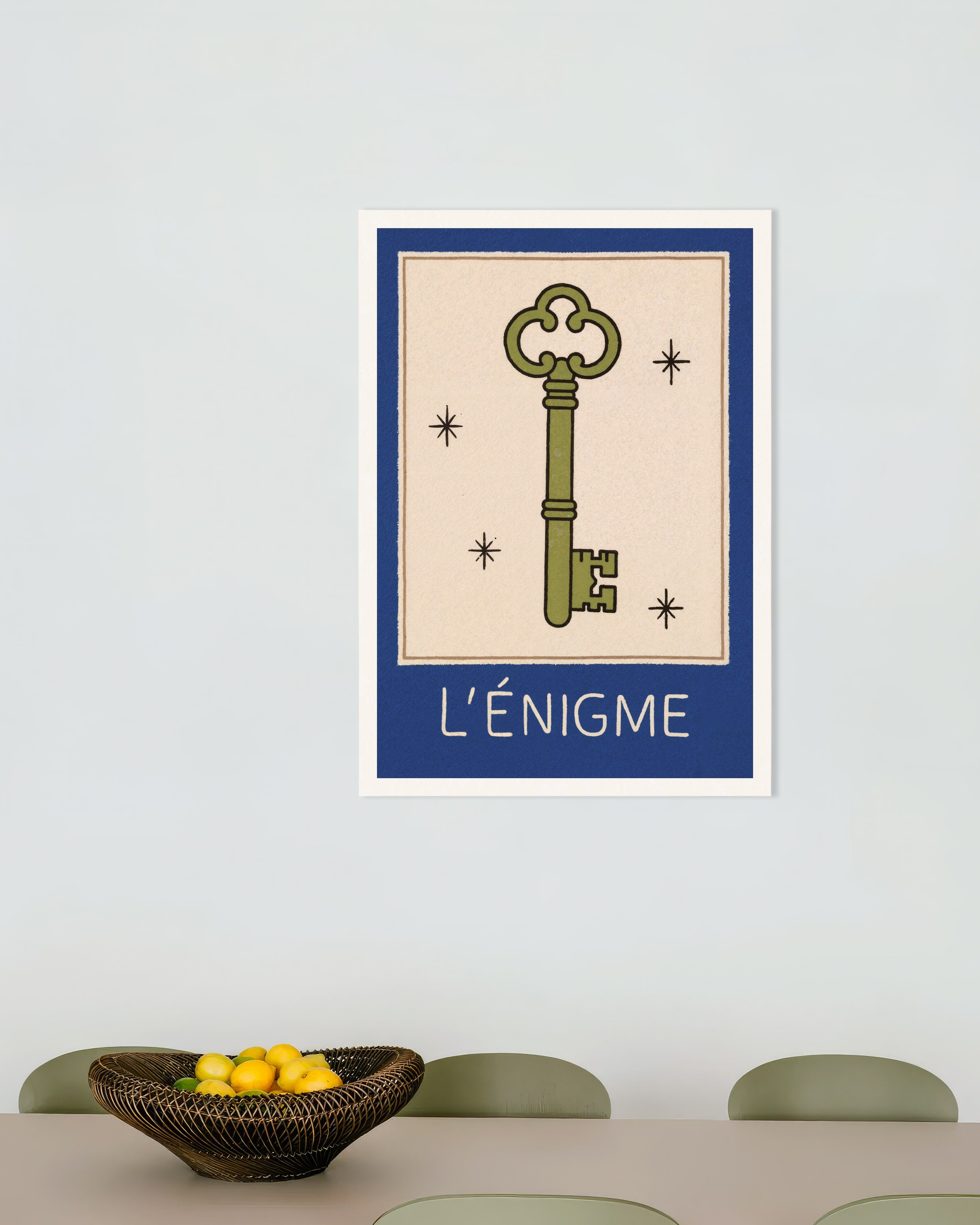 Poster of L'Énigme Key Poster
