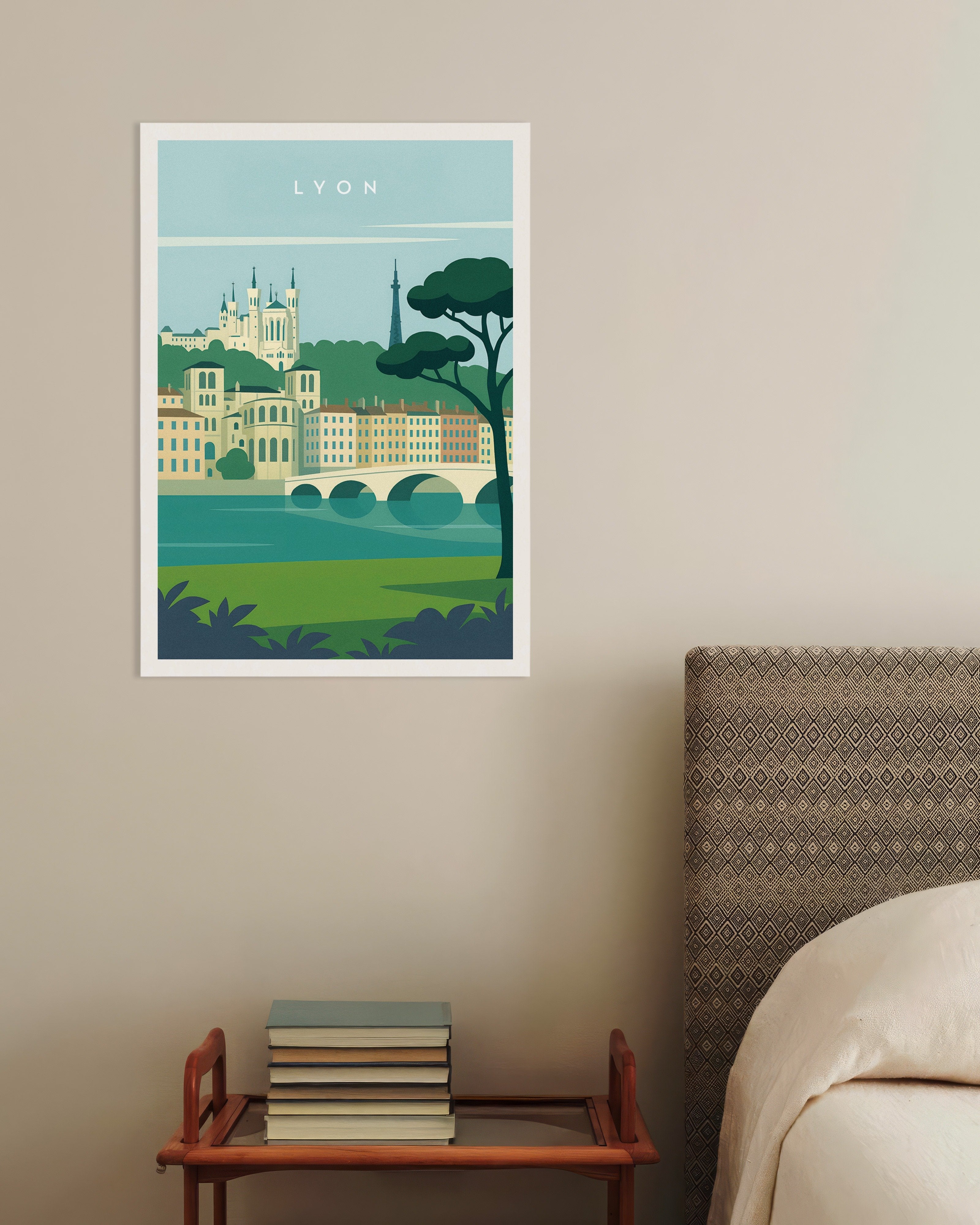 Poster of Lyon Wall Art Print