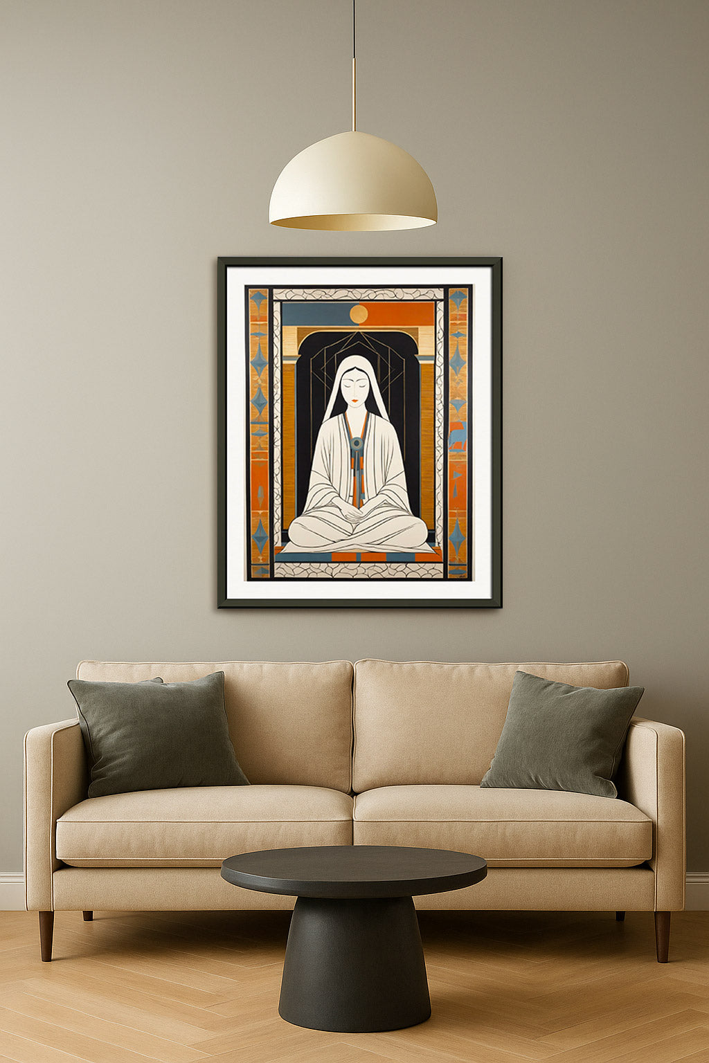 Dromerige en transcendentale Amerikaanse schilderkunst - Poster
