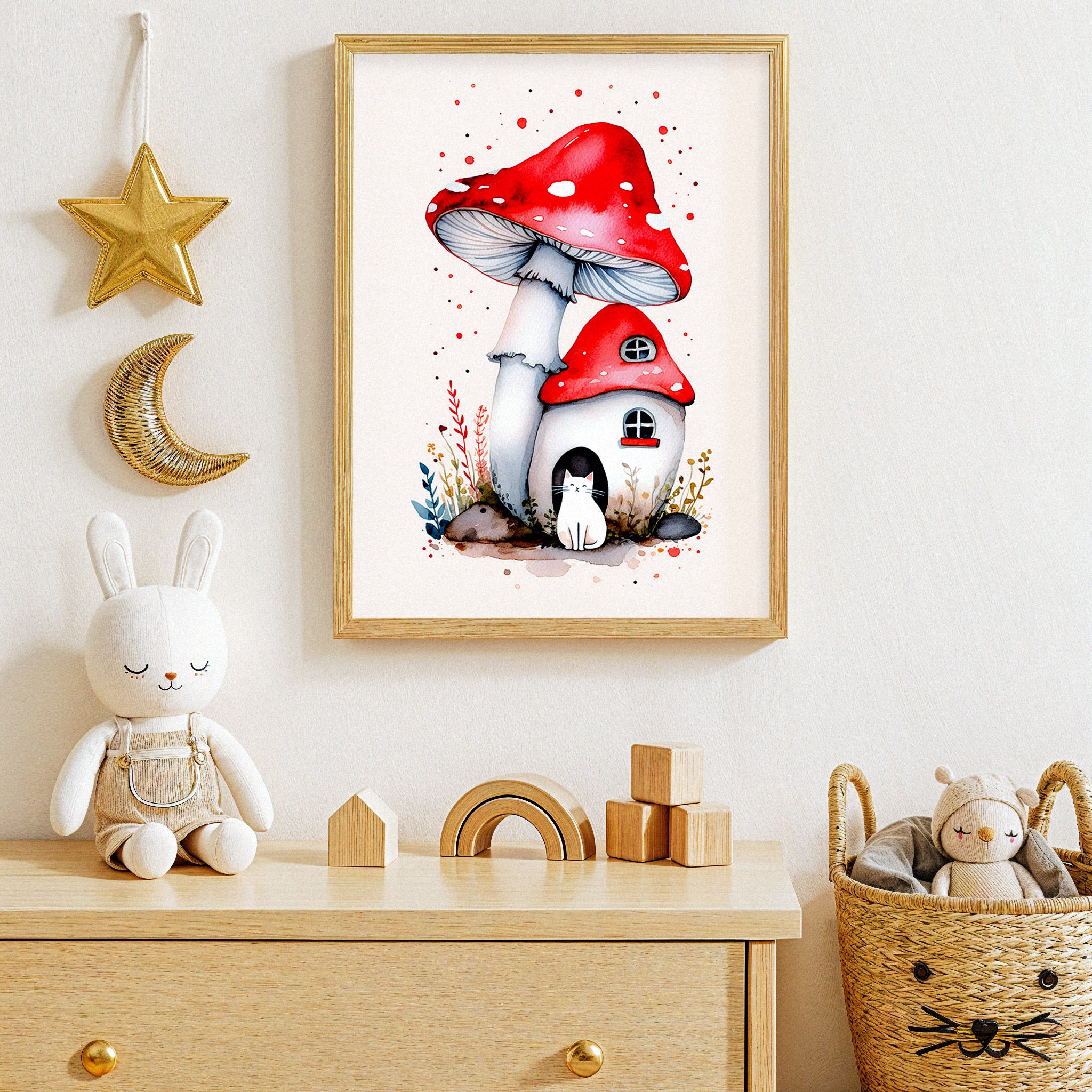 De Paddenstoelenhuis 03 - Poster