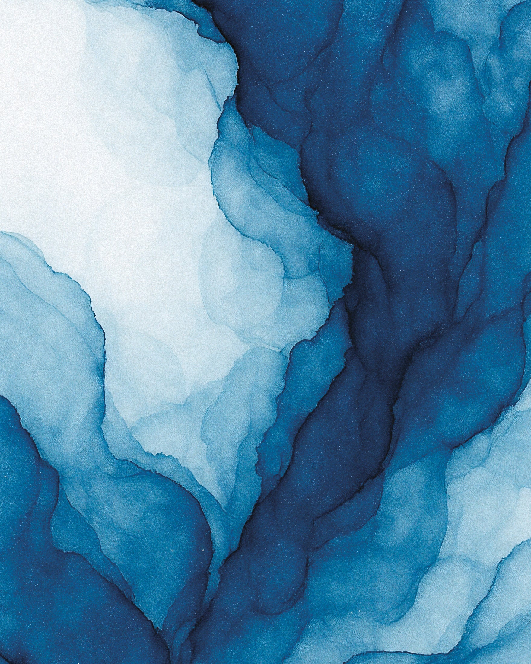 Ramificaties aquarel abstracte poster