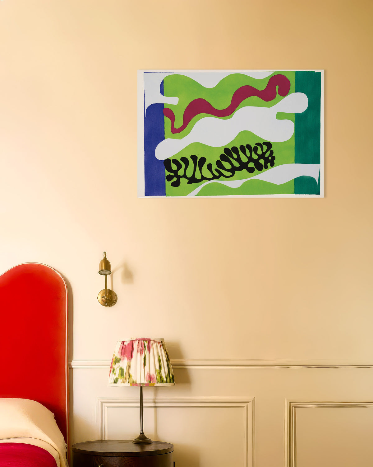 Poster van De lagune in groen (Jazz, 1947) van Henri Matisse