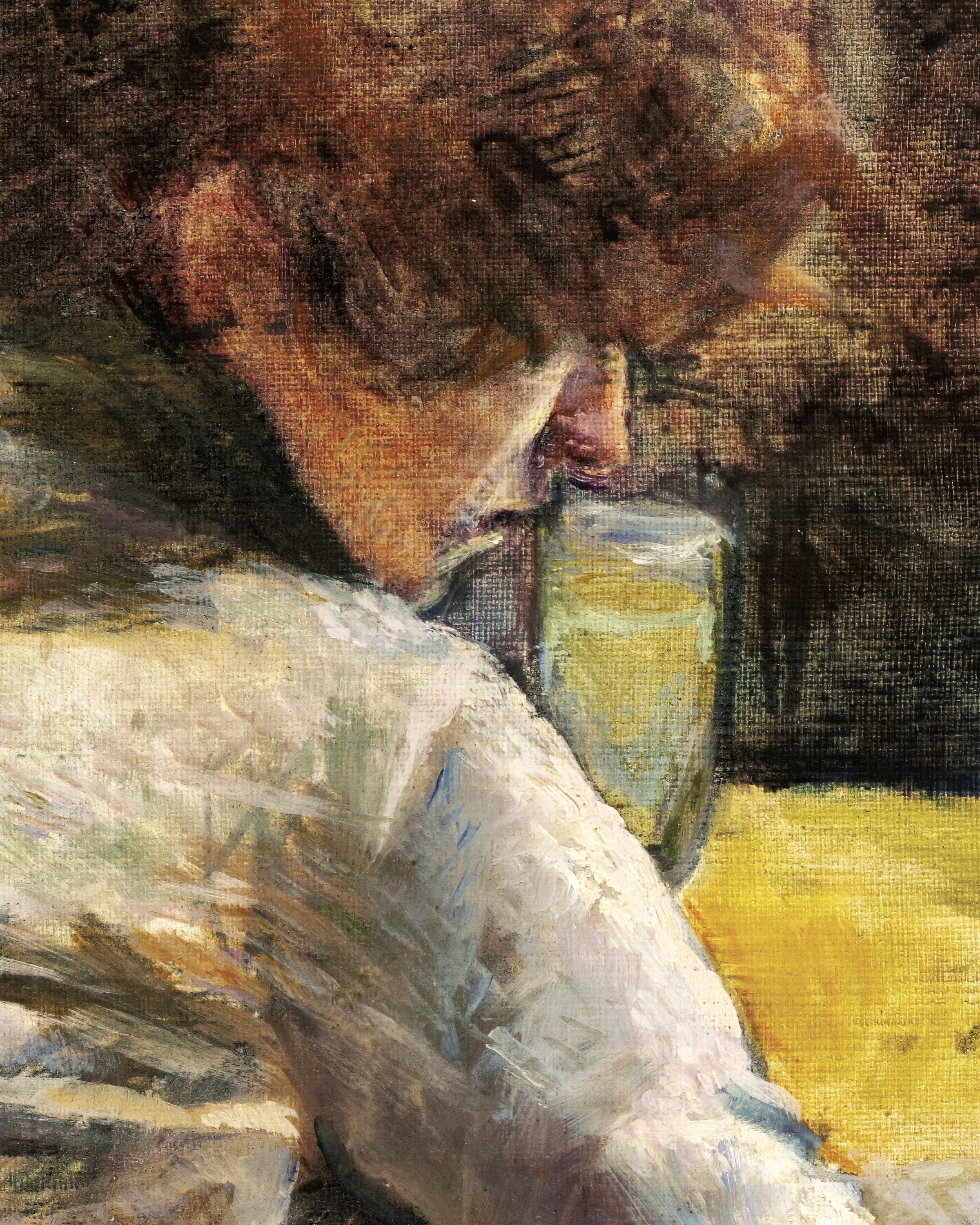 Wachten (ca. 1887) door Henri de Toulouse-Lautrec Poster