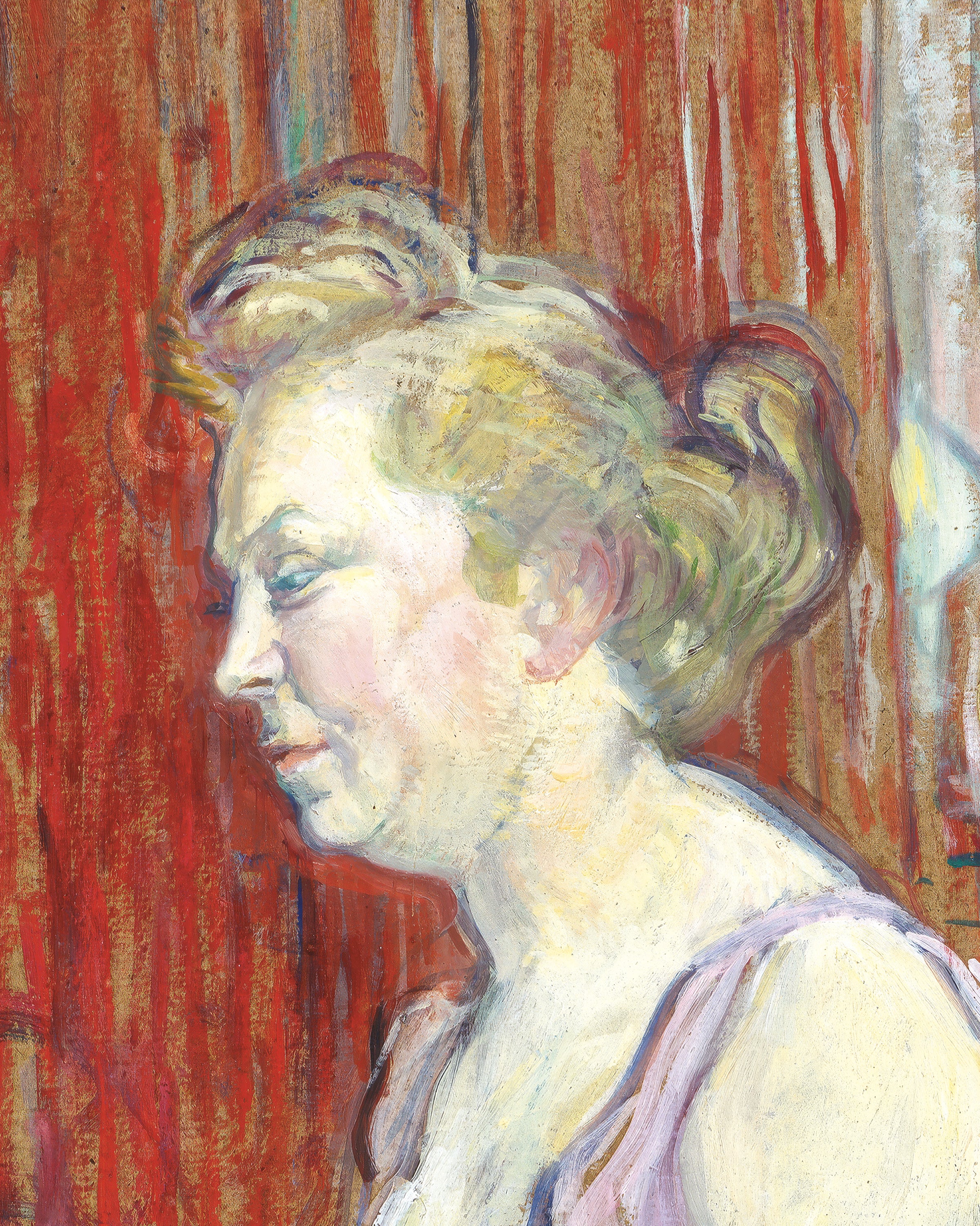 Rue des Moulins (1894) door Henri de Toulouse-Lautrec Poster