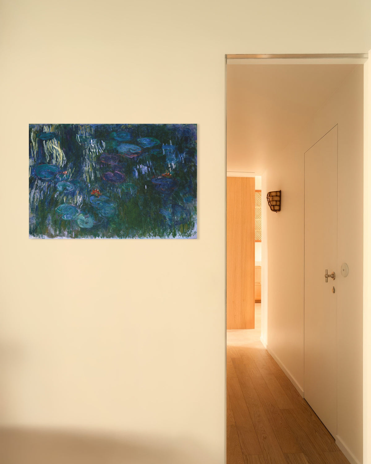 Poster Waterlelies (1916–1919) van Claude Monet