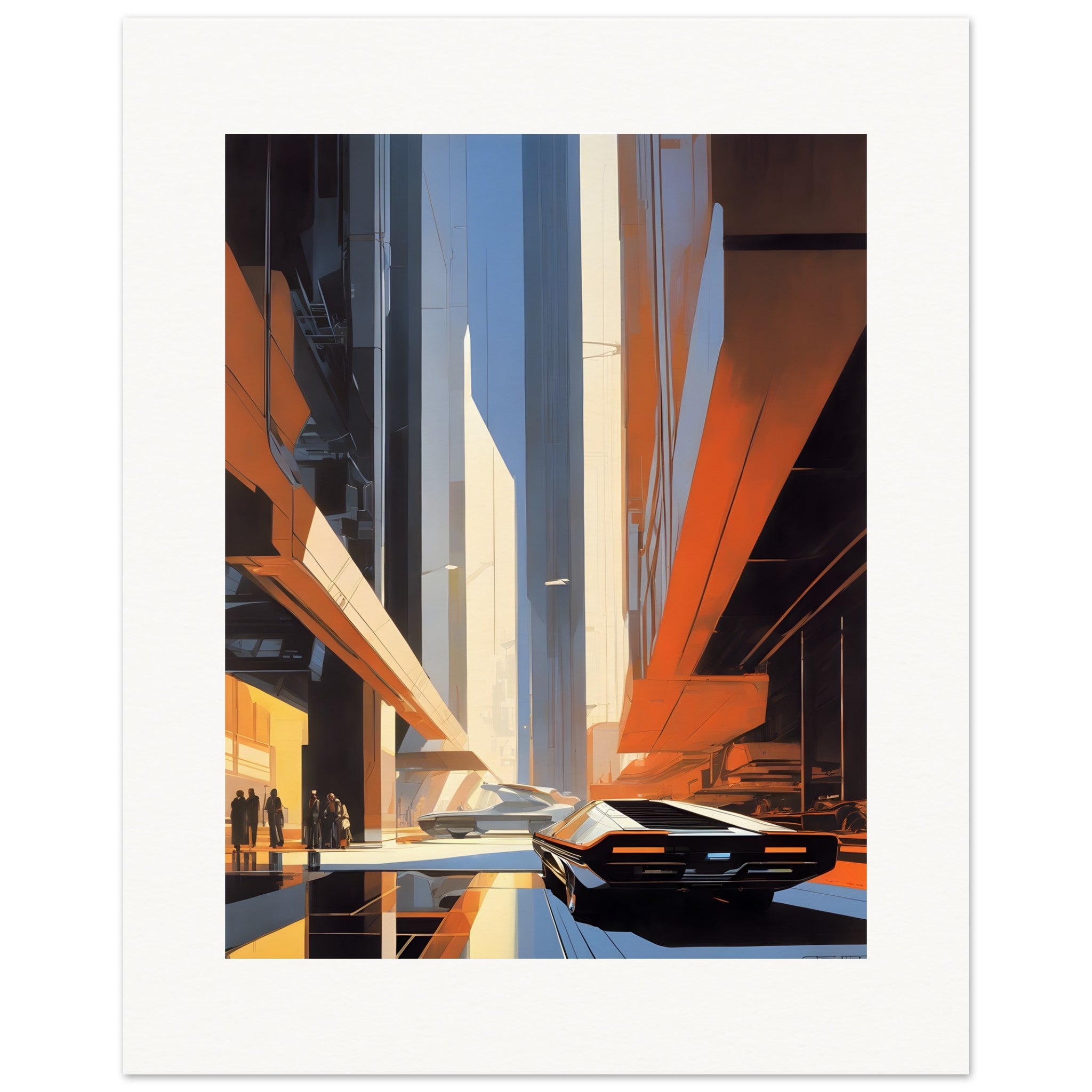 Moderne Amerikaanse industriële vormgeving - Poster