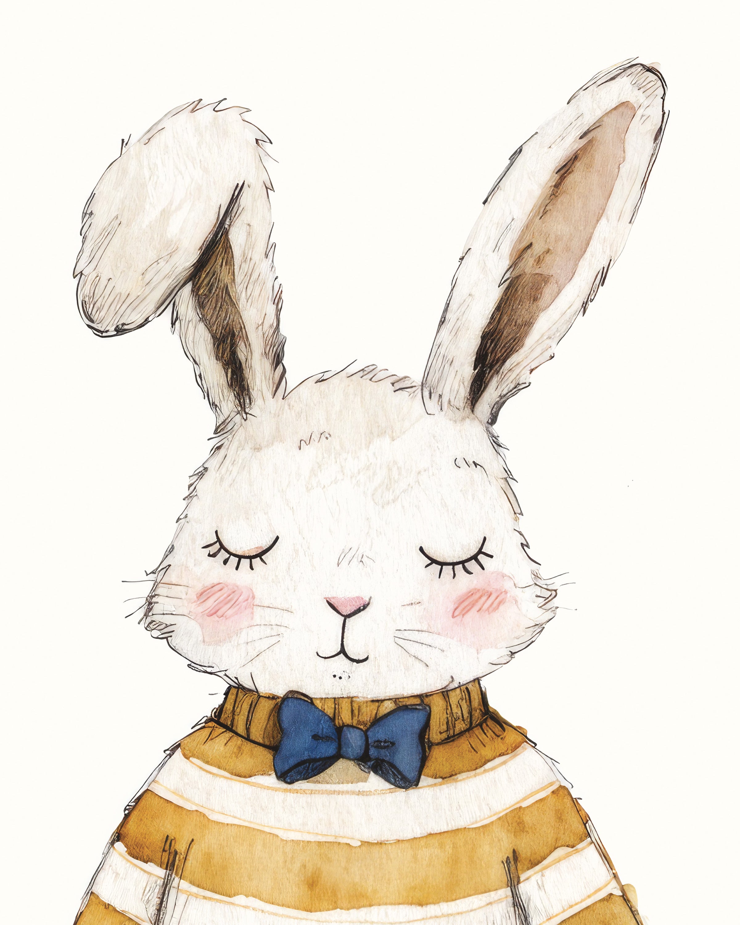 Paashaas met Mand Poster