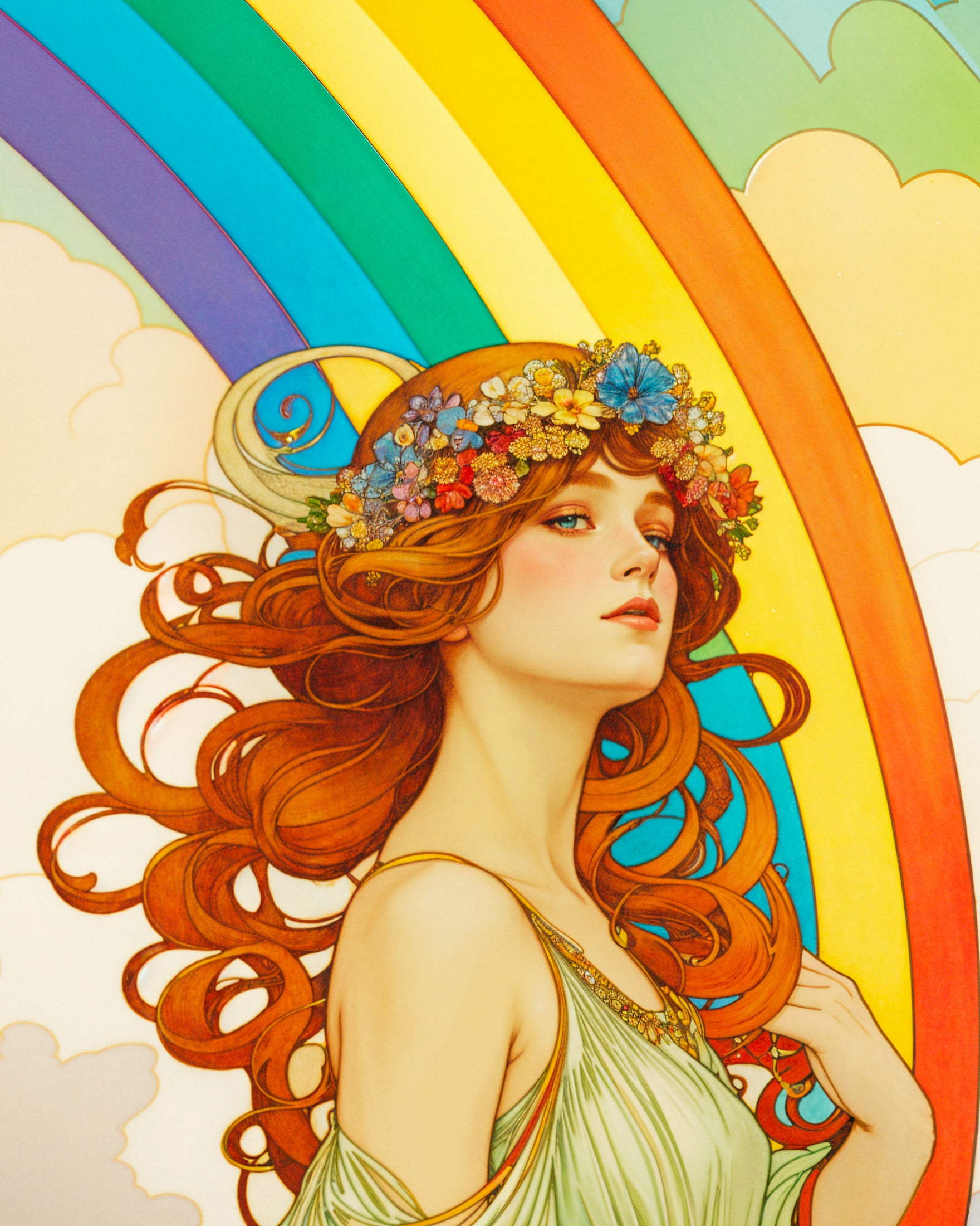 Regenboog Schoonheid - Poster