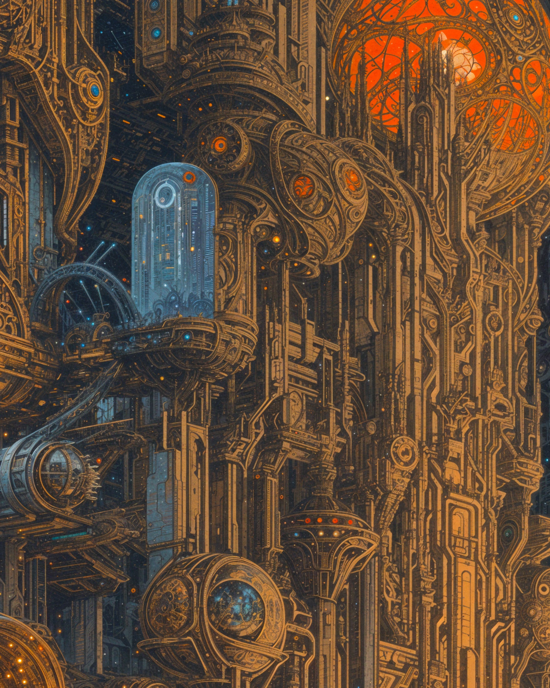 Andere werelden dan deze - eerbetoon aan Métal Hurlant 02 - Poster