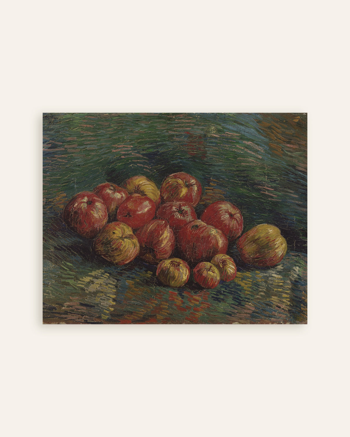 Poster van Appels (1887) van Vincent van Gogh, miniatuur