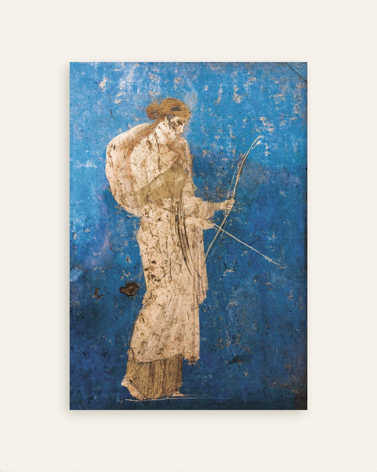 Poster van het Artemis-fresco uit Stabiae, een van de posters uit de set