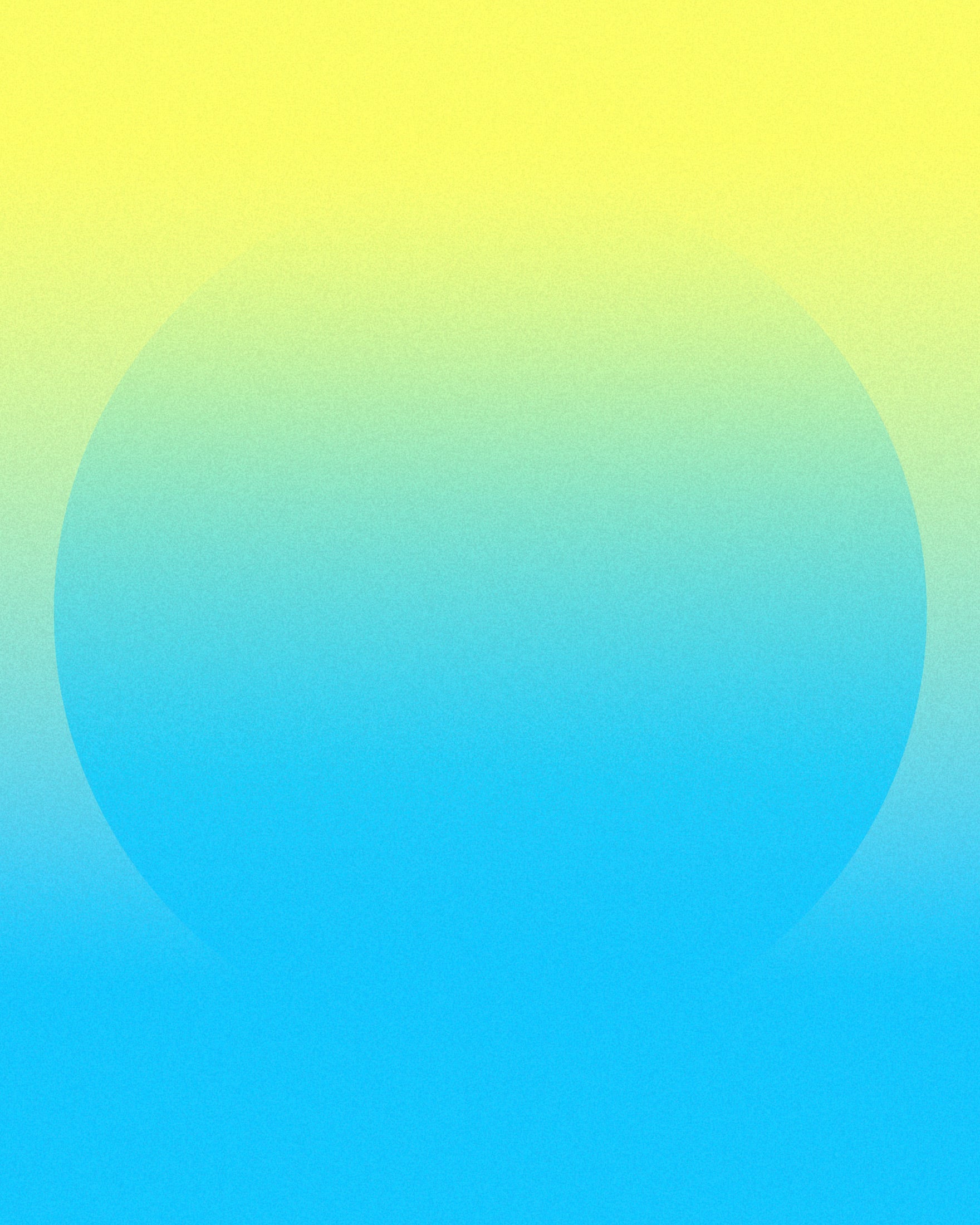 Stilte is Goud en Blauw - Abstracte Verloop Poster
