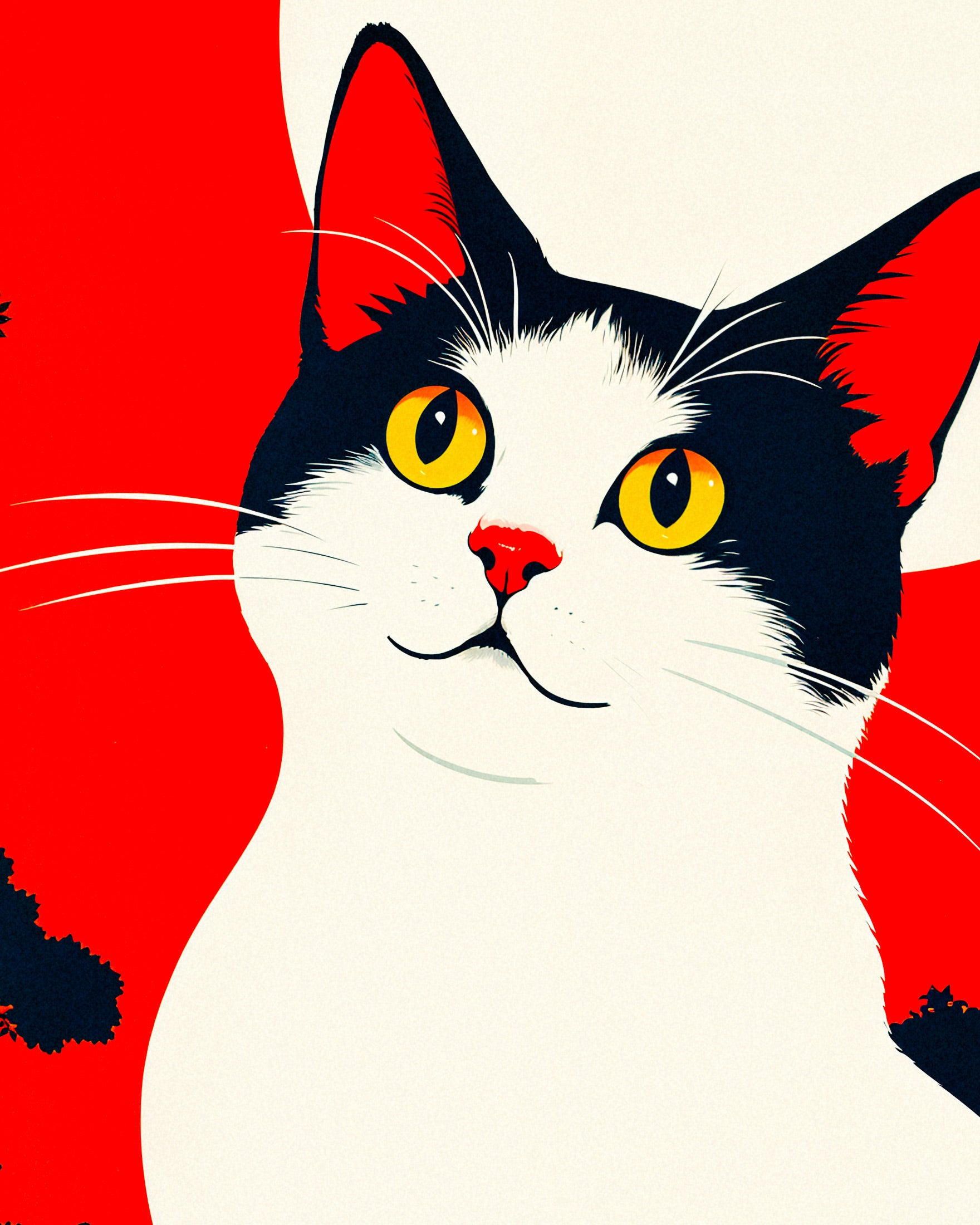 De Kat en de Maan - Poster