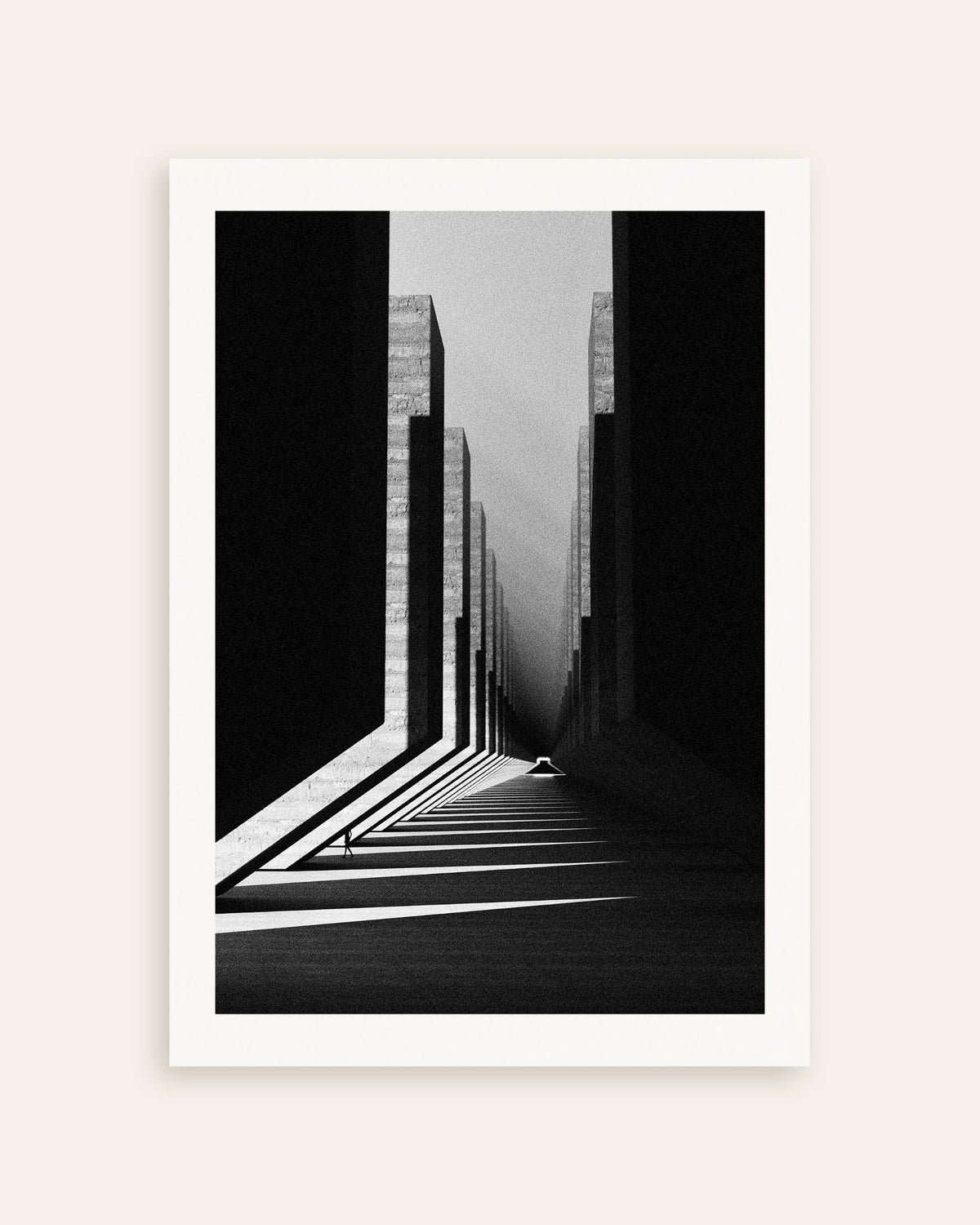 Poster ‘Gang van licht en beton’, miniatuur