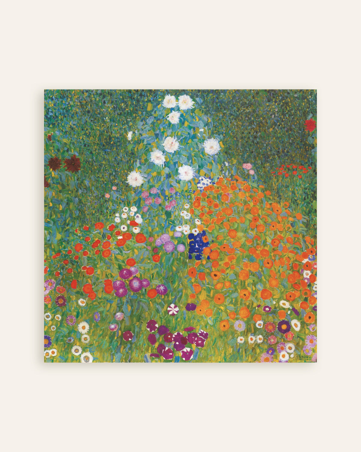 Poster Boerentuin (1905–1907) van Gustav Klimt, miniatuur