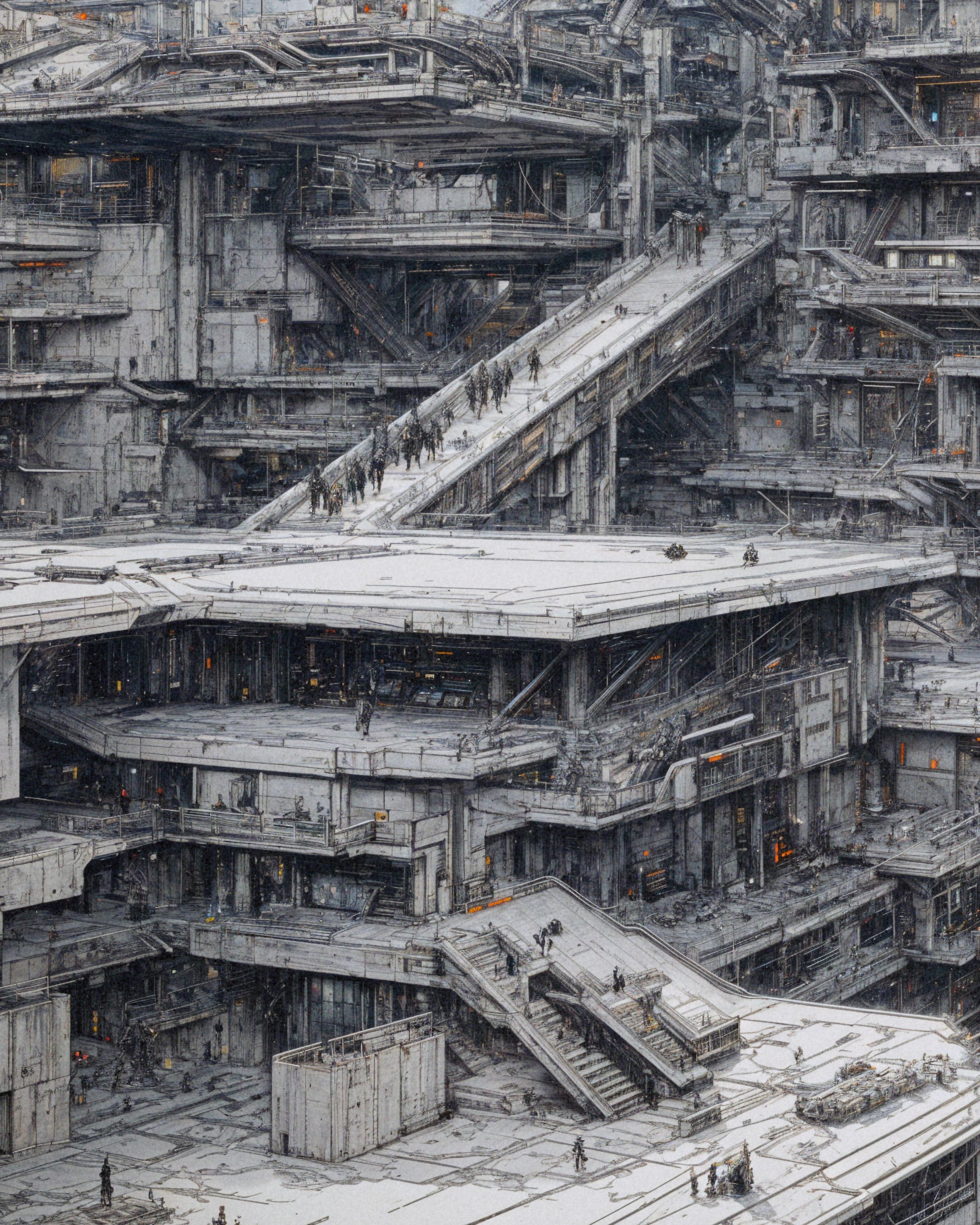 Cybernetische stad - Poster