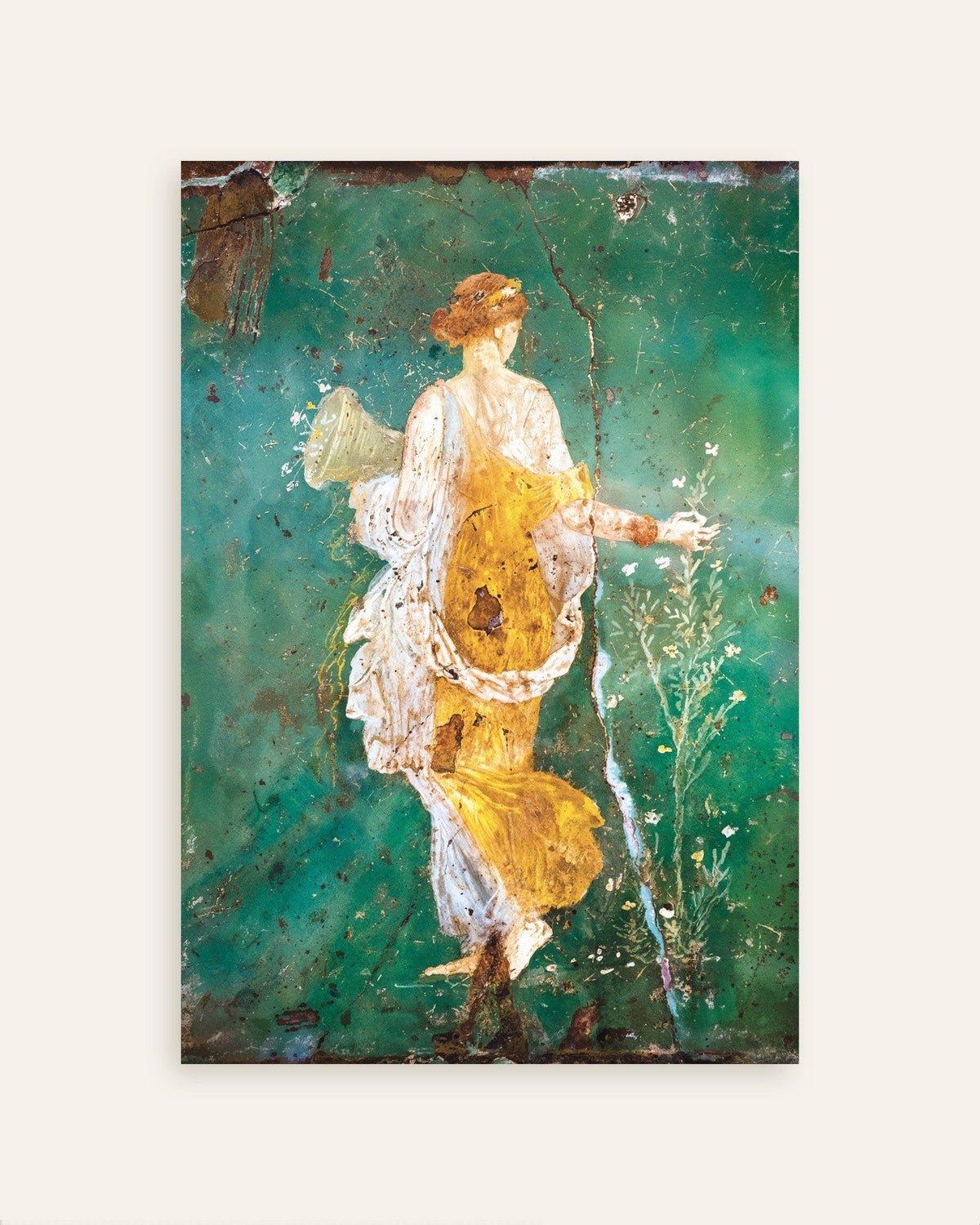 Poster van het Flora-fresco uit Stabiae, een van de posters uit de set