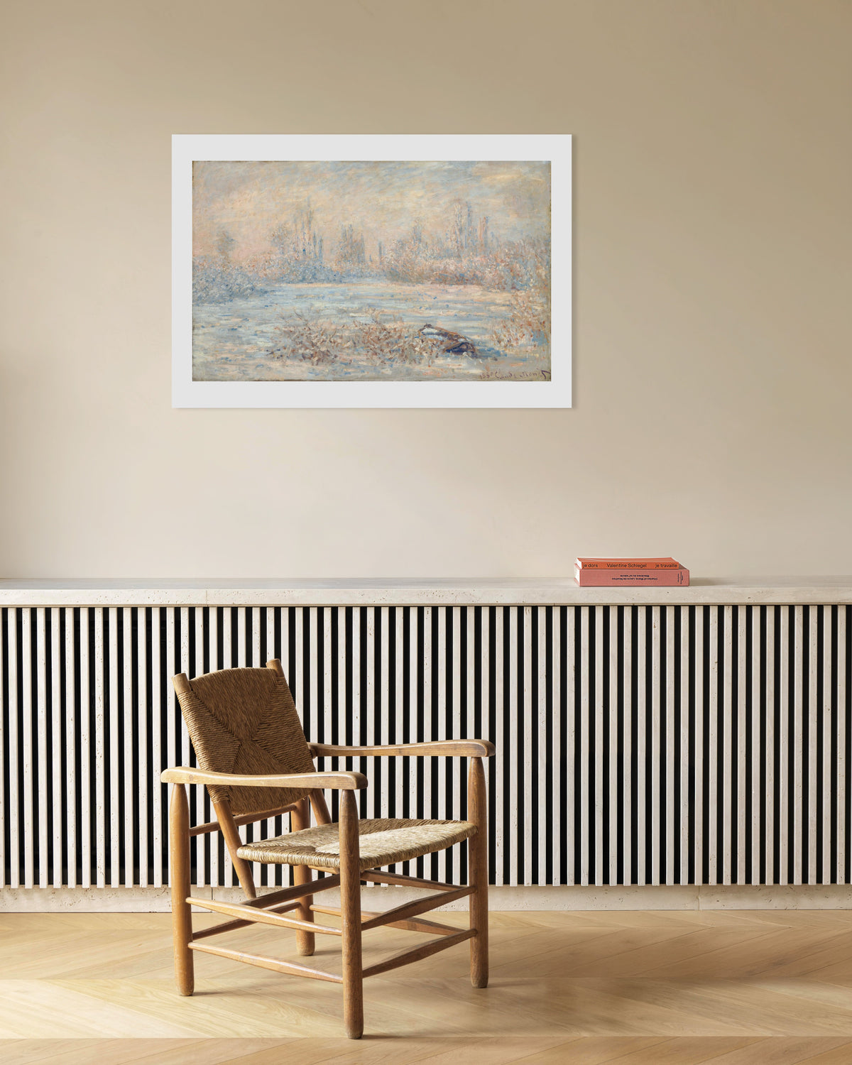 Poster Rijp (1880) van Claude Monet