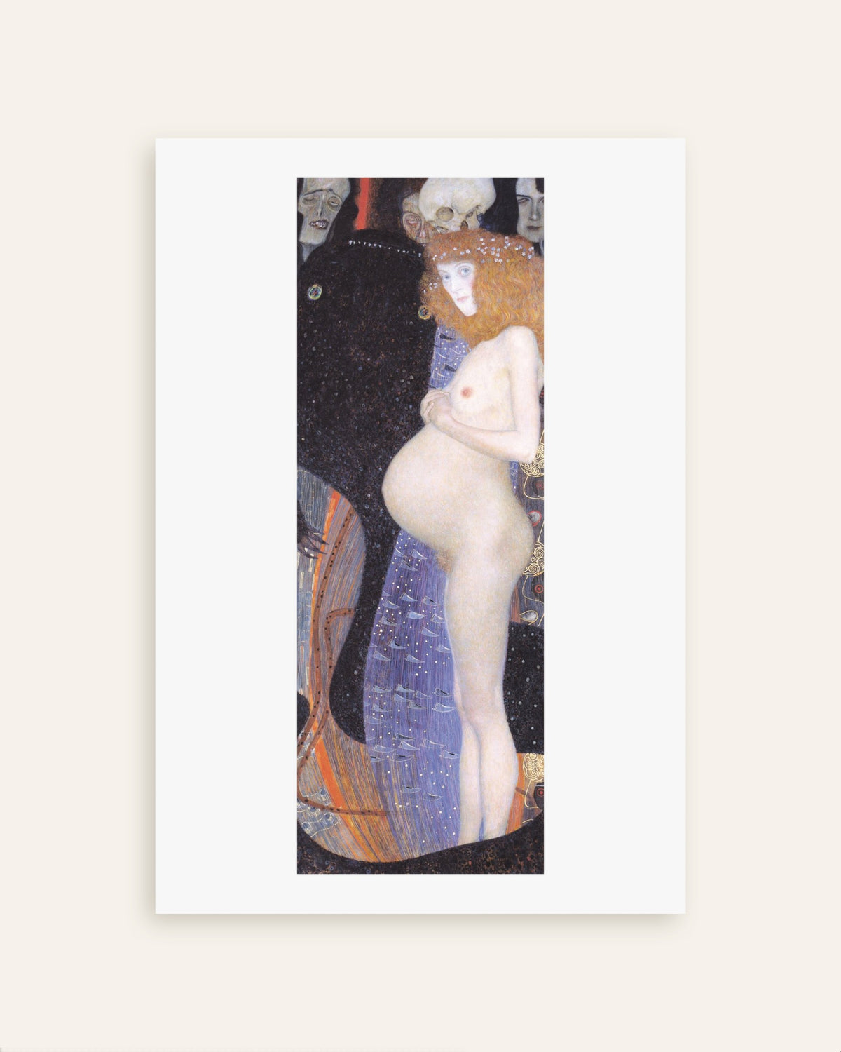 Poster De hoop I (1903) van Gustav Klimt, miniatuur
