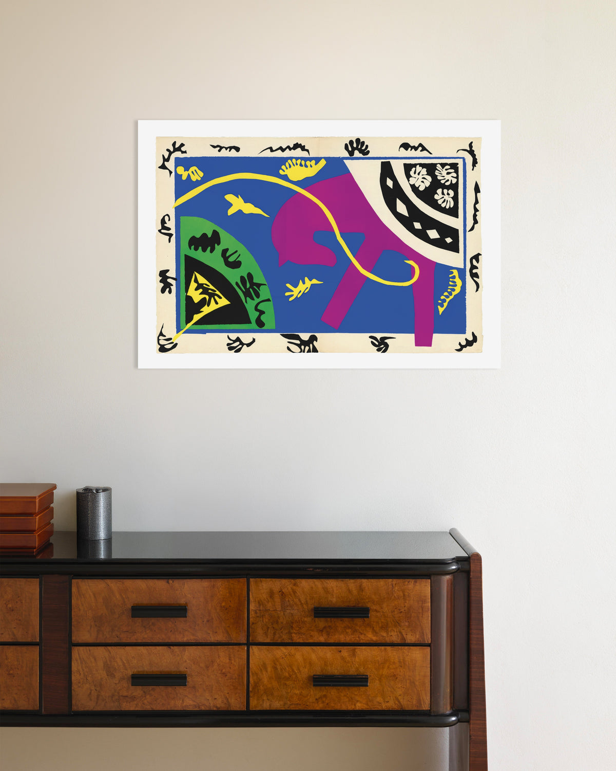 Poster van Paard, ruiter en clown (Jazz, 1947) van Henri Matisse
