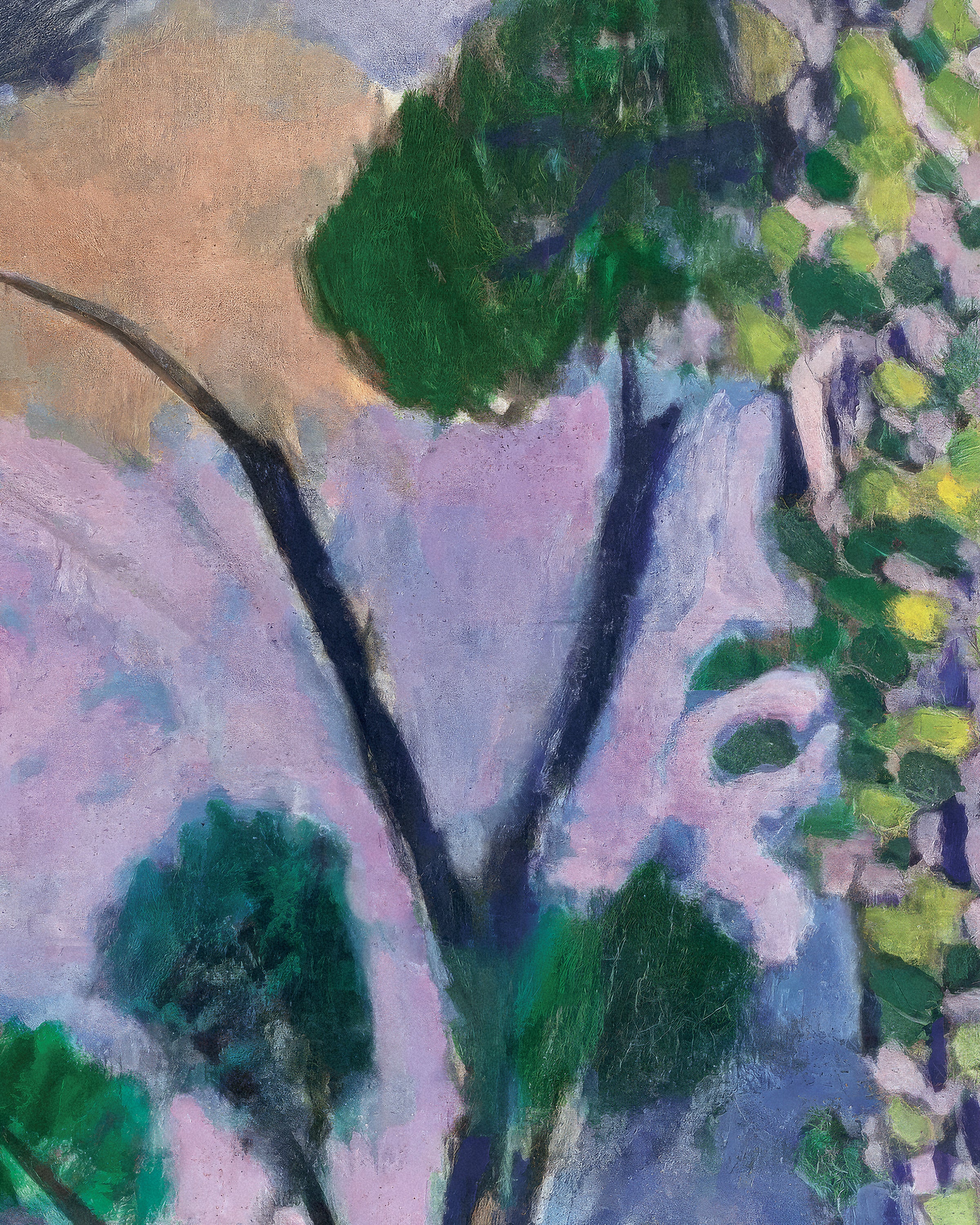 Marokkaans landschap (Acanthus) 1912 door Henri Matisse - Poster