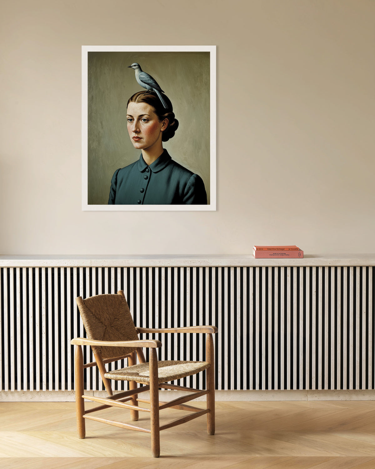 Poster van Mijn gedachte is een vogel, poster