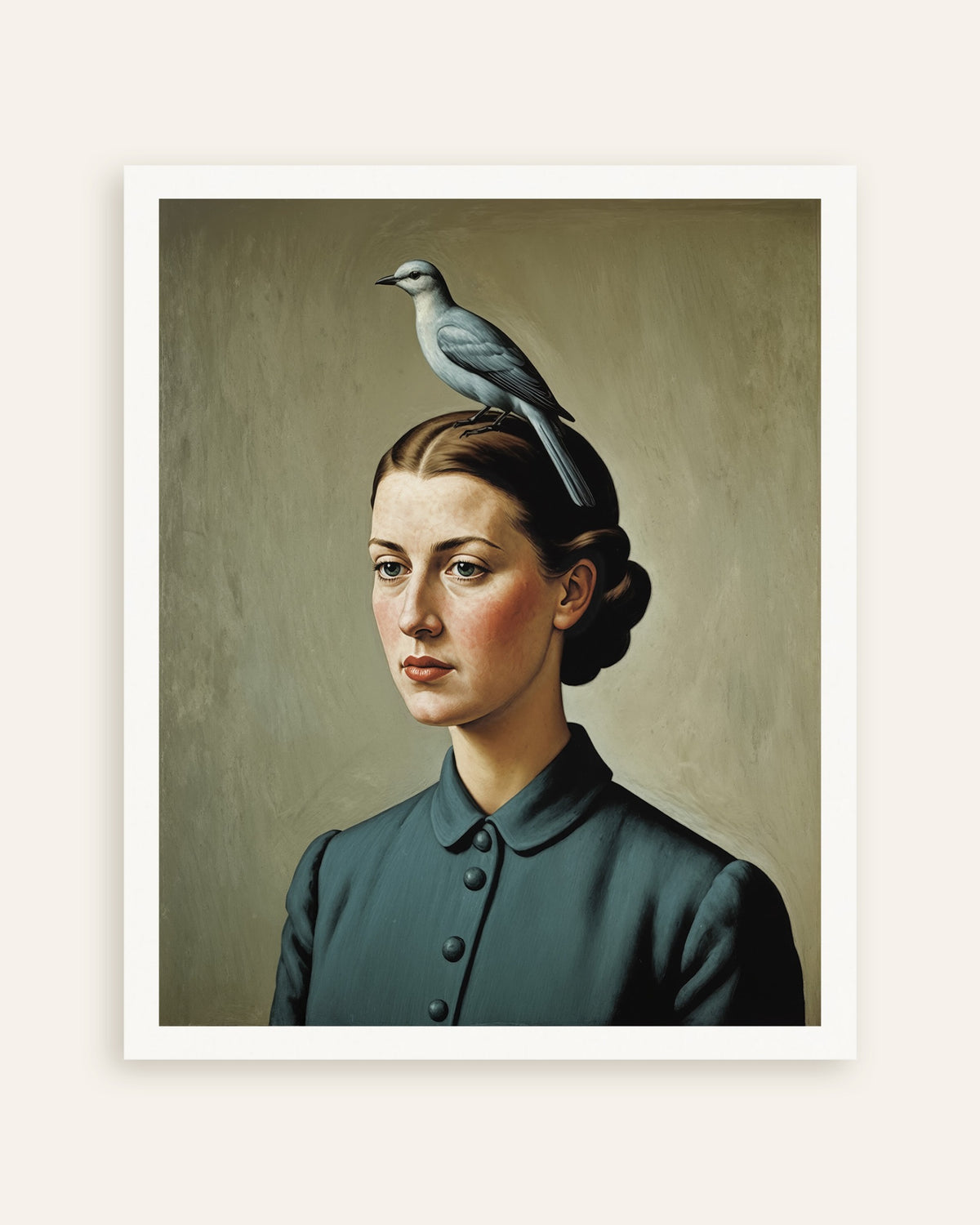 Poster van Mijn gedachte is een vogel, poster, miniatuur
