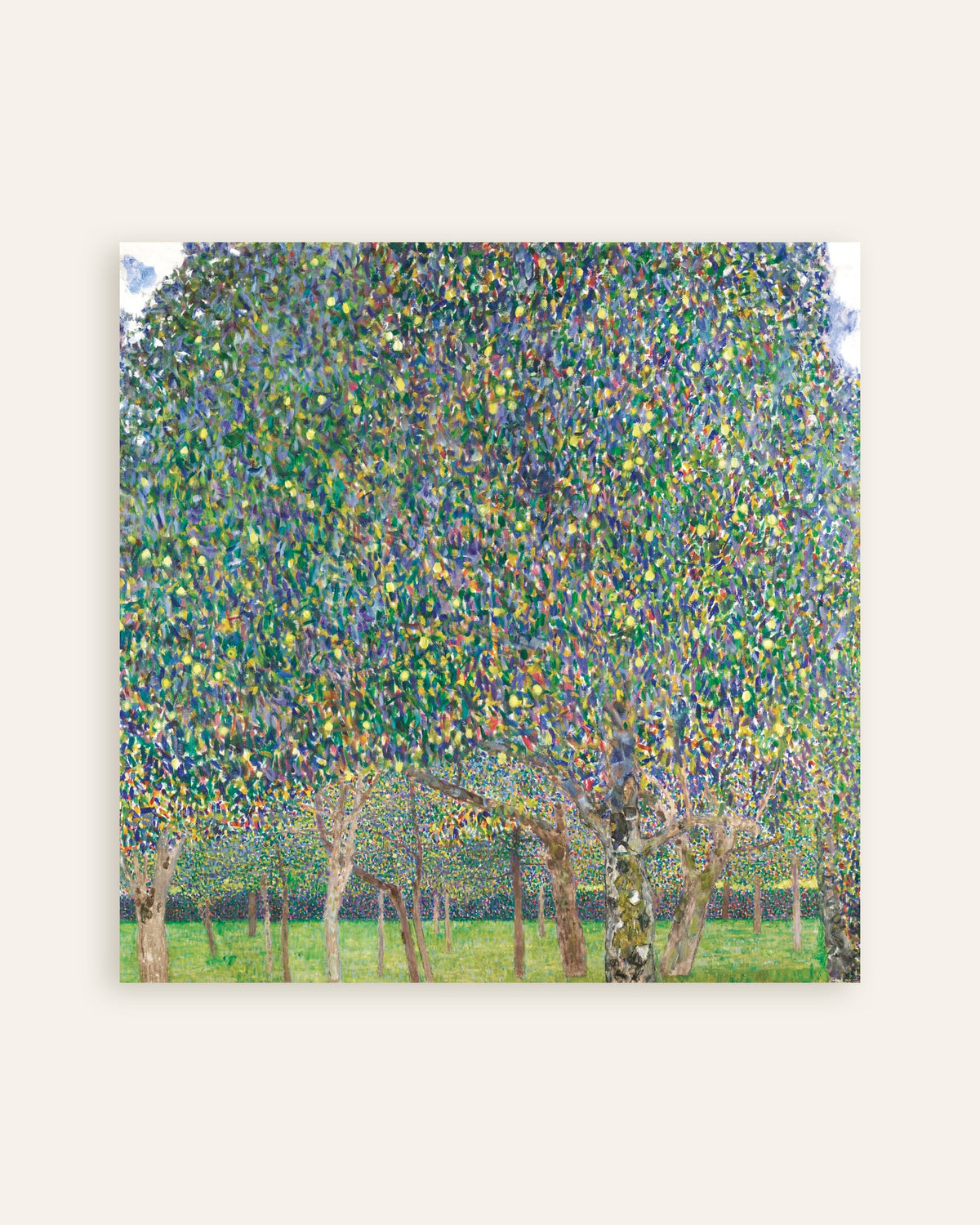 Poster De perenboom (1903) van Gustav Klimt, miniatuur