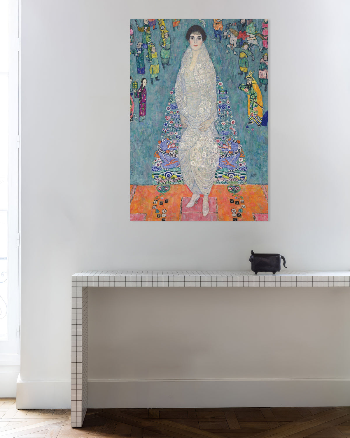 Poster Portret van Elisabeth Lederer (1914–1916) van Gustav Klimt