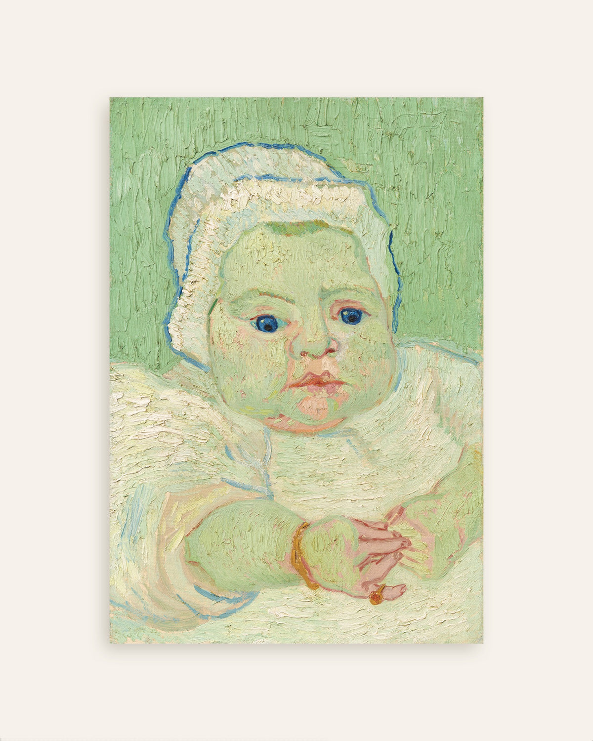 Poster van Baby Roulin (1888) van Vincent van Gogh, miniatuur