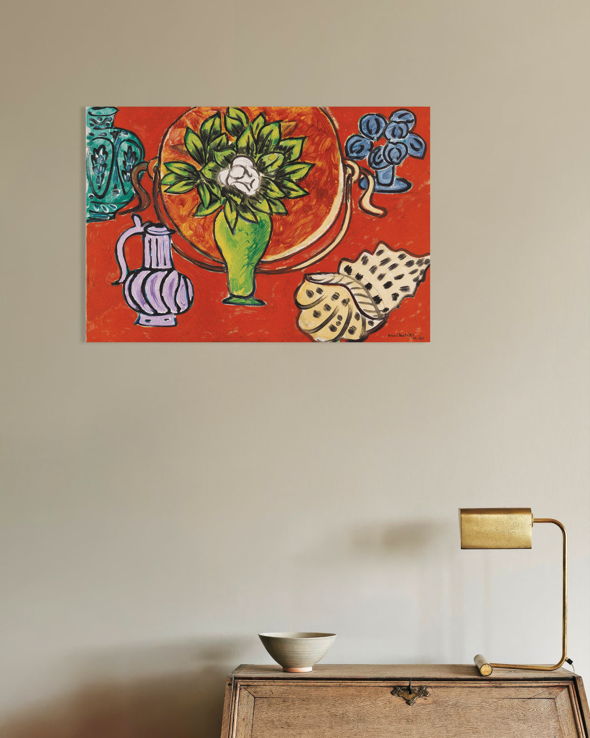 Poster van Stilleven met magnolia (1941) van Henri Matisse