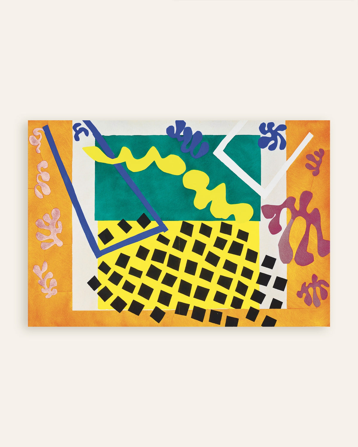 Poster van The Codomas (Jazz, 1947) van Henri Matisse, miniatuur