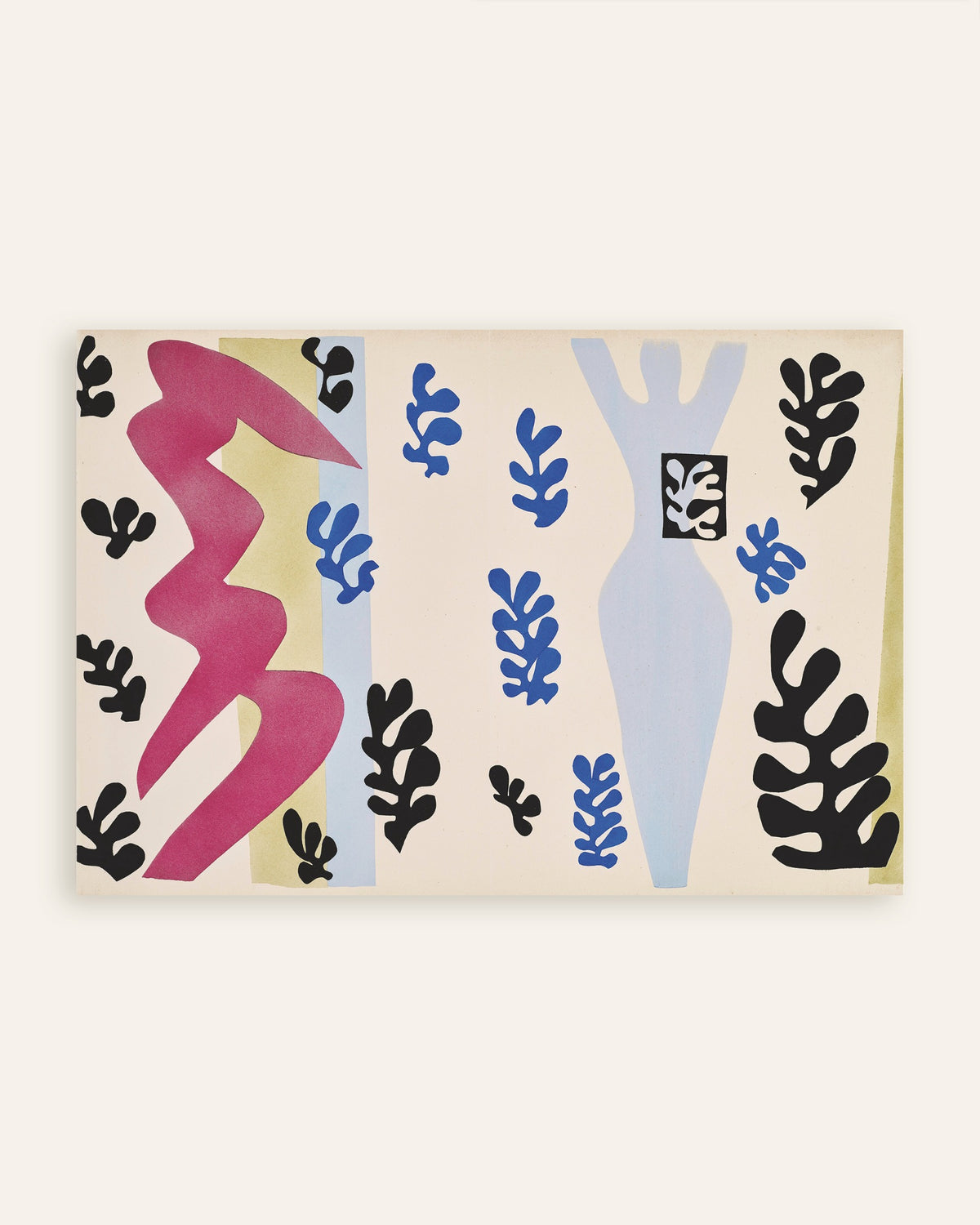 Poster van De Messenwerper (Jazz, 1947) van Henri Matisse, miniatuur