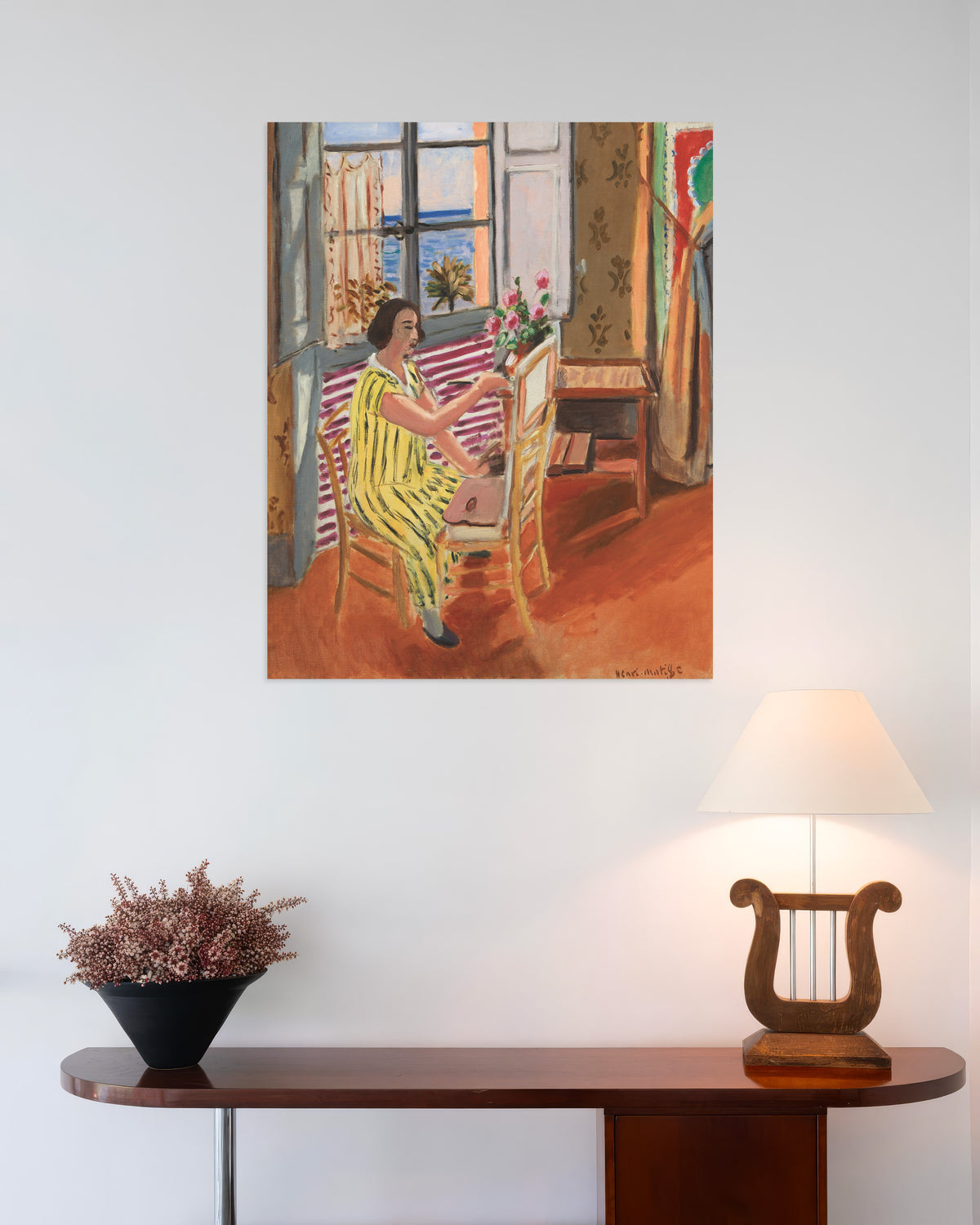 Poster van De ochtendsessie (1924) van Henri Matisse